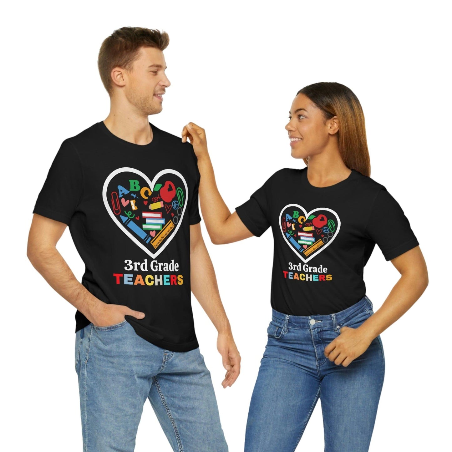 Love 3rd Grade Teacher Shirt - Teacher Appreciation Shirt - Gift for Teachers - 3rd Grade shirt - Giftsmojo