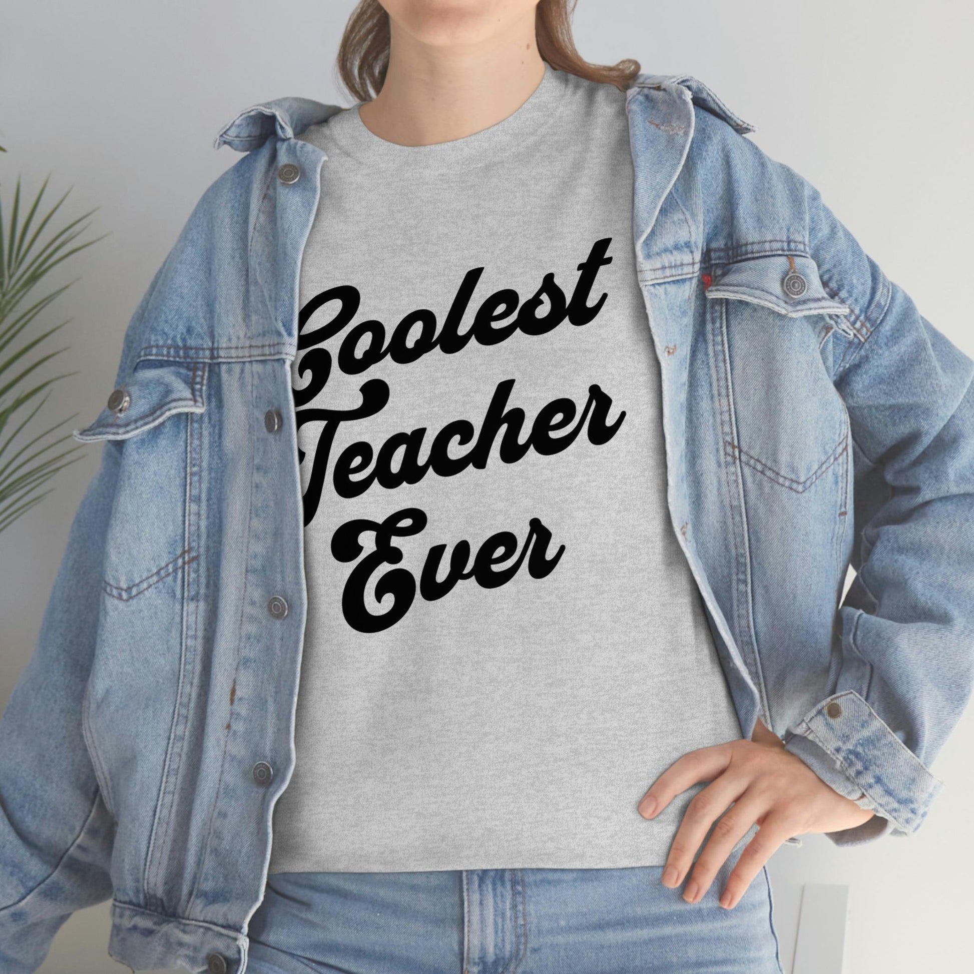 Coolest Teacher Ever Shirt - Giftsmojo