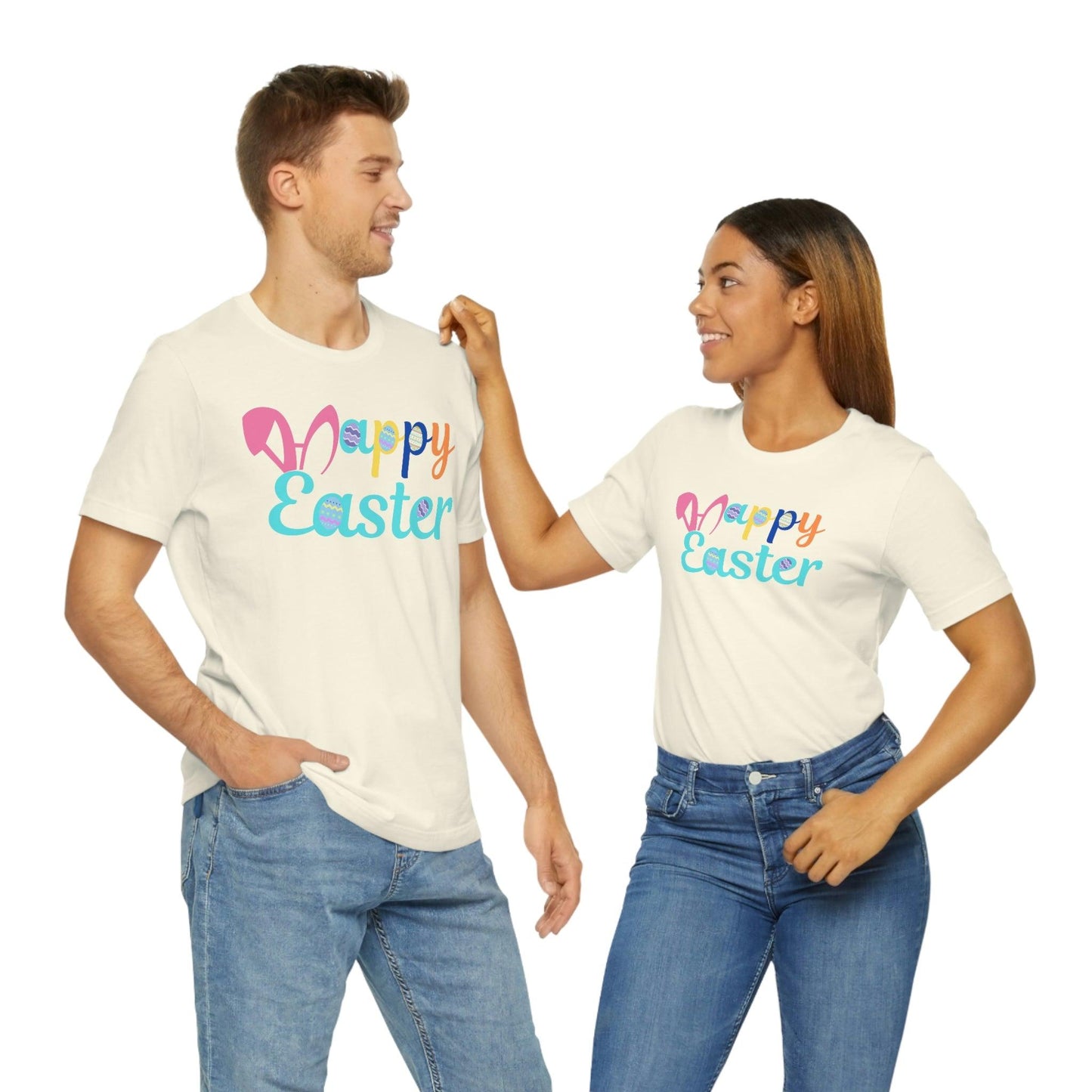 Happy Easter T-shirt, Easter gift for adults, easter shirts - Giftsmojo