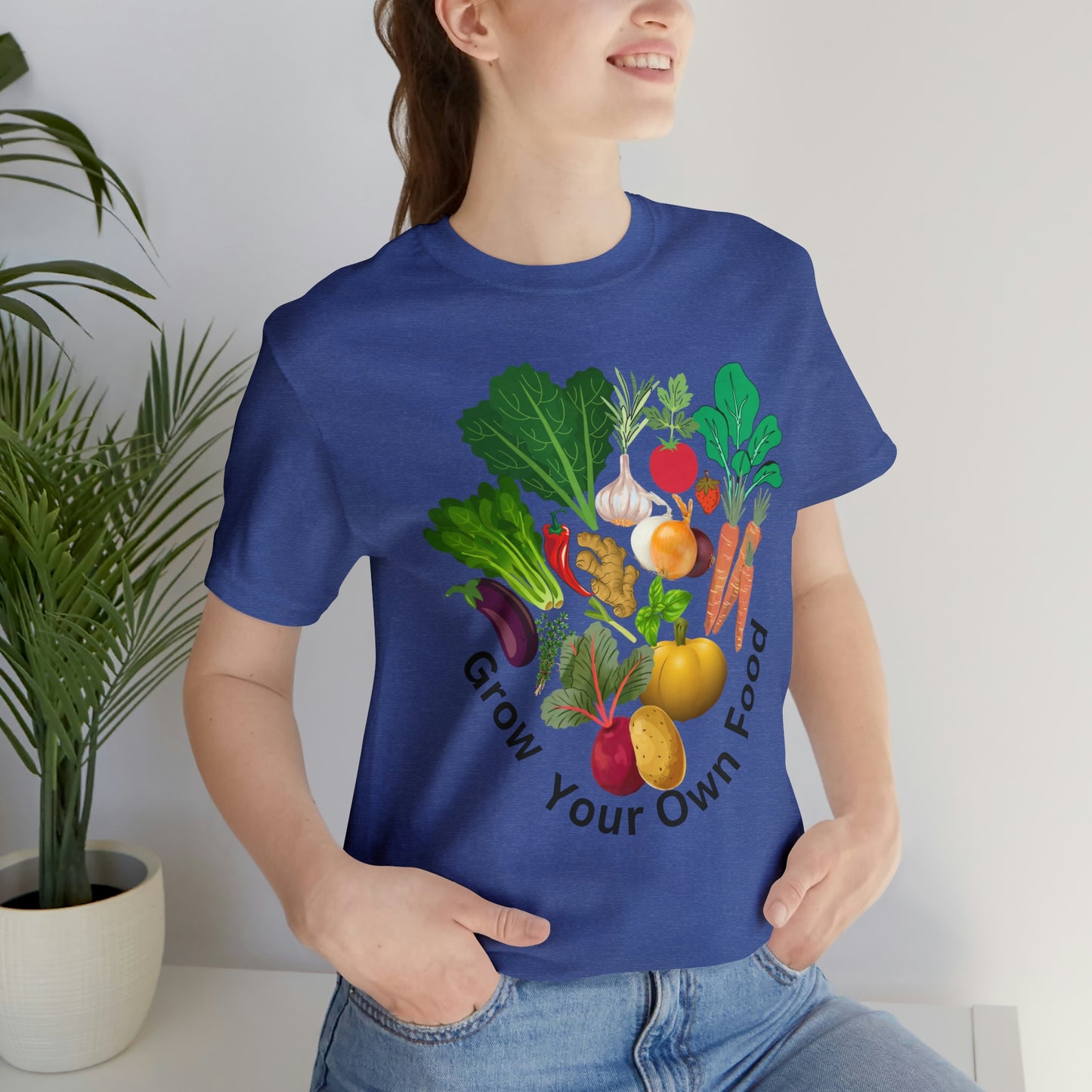 Shirt for Gardeners, Garden Tshirt, Grow Your Own Food shirt, Gift for Gardener, Garden Shirt for Women, Homesteader Shirt, Garden Graphic Tee