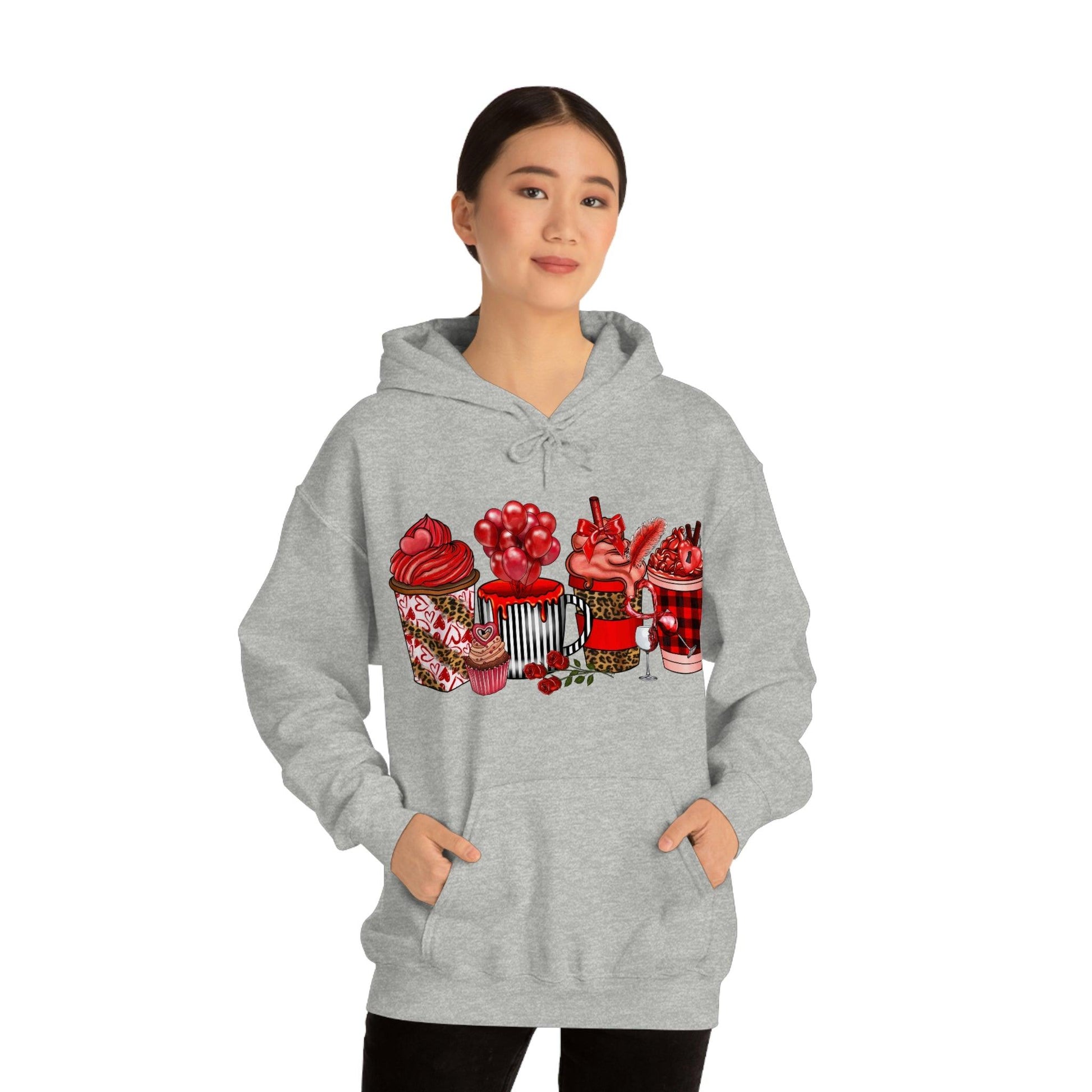 Valentine's day Hooded Sweatshirt (this is all i want for valentine) - Giftsmojo