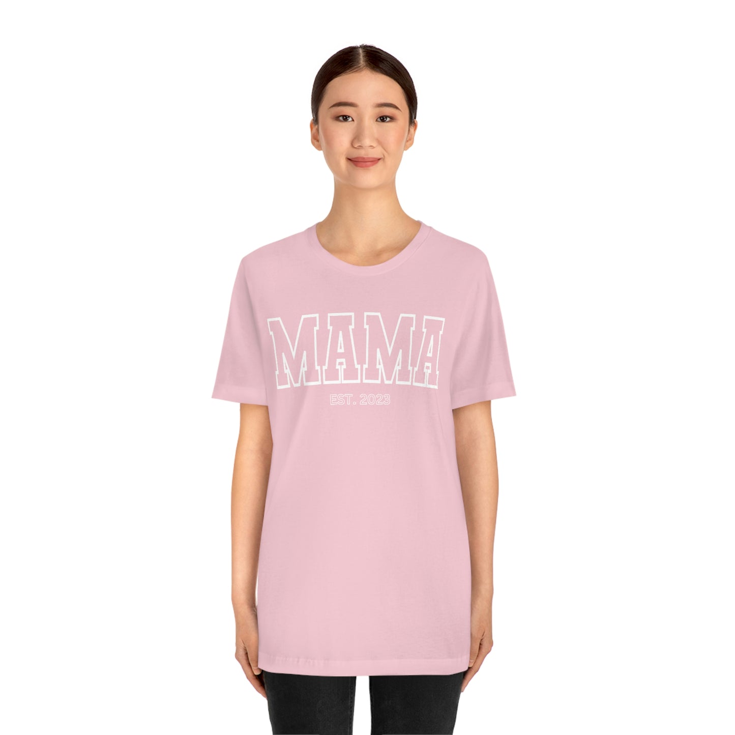 MAMA est 2023 shirt - new mom shirt - baby shower gift
