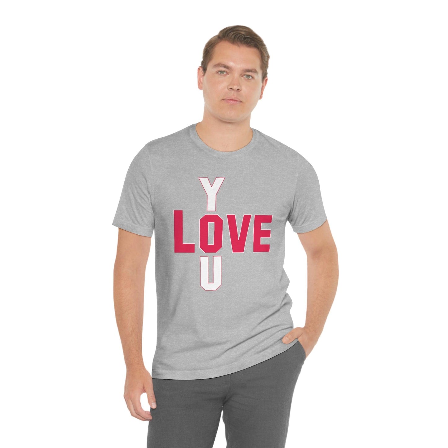 Love you Tshirt - Giftsmojo