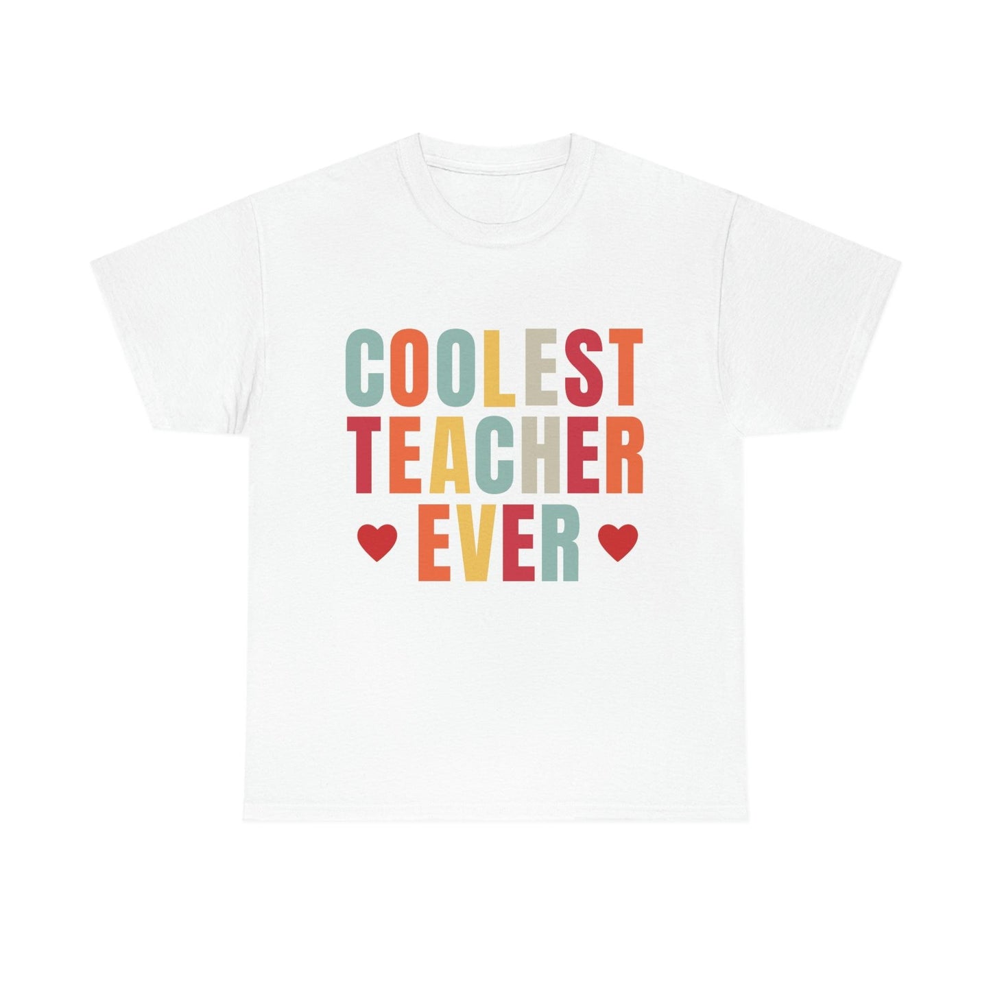 Coolest Teacher Ever T-Shirt - teacher gift - teacher appreciation - Giftsmojo