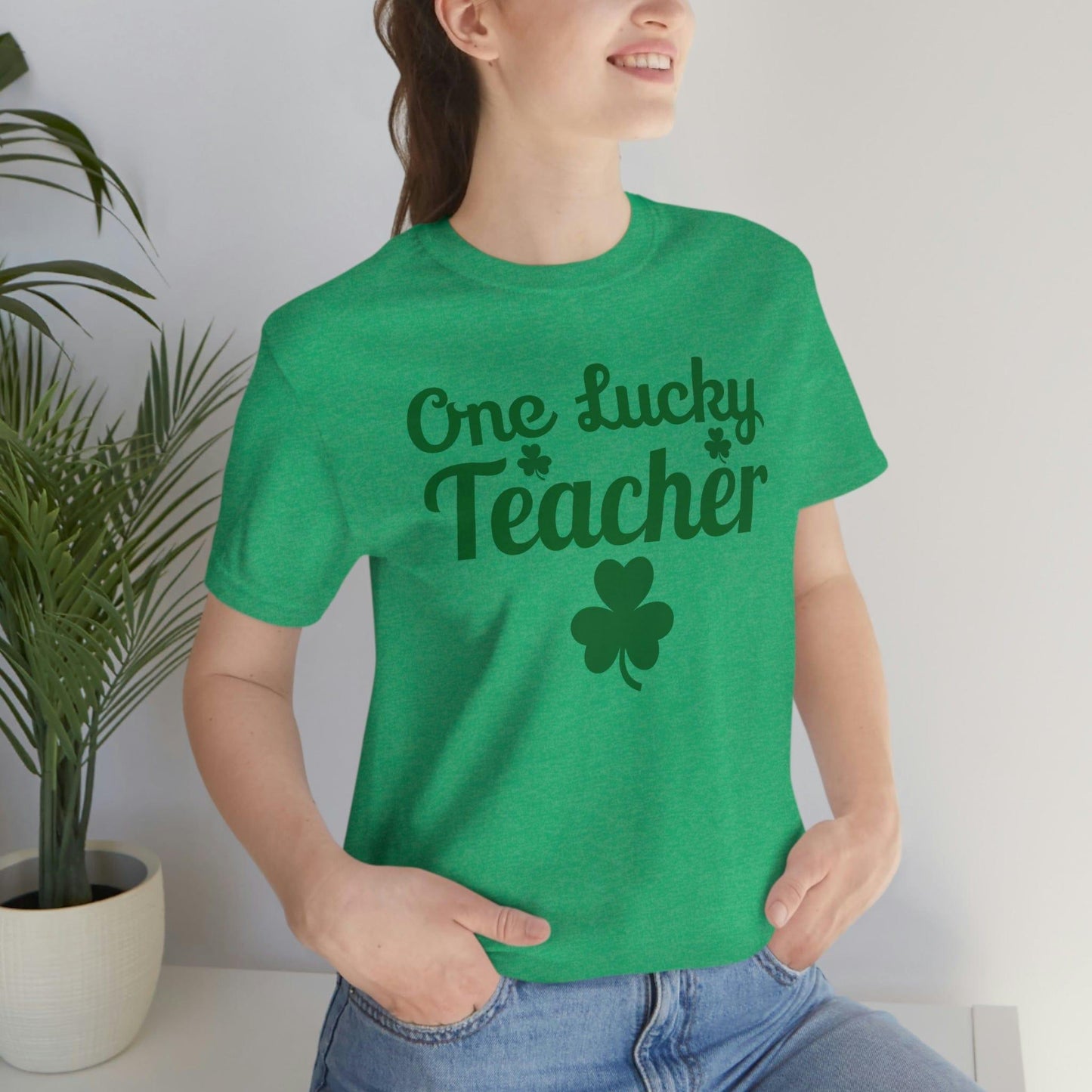 Feeling Lucky Shirt One Lucky Teacher Shirt St Patrick's Day shirt - Funny St Paddy's day Funny Shirt Shamrock shirt shenanigans shirt - Giftsmojo