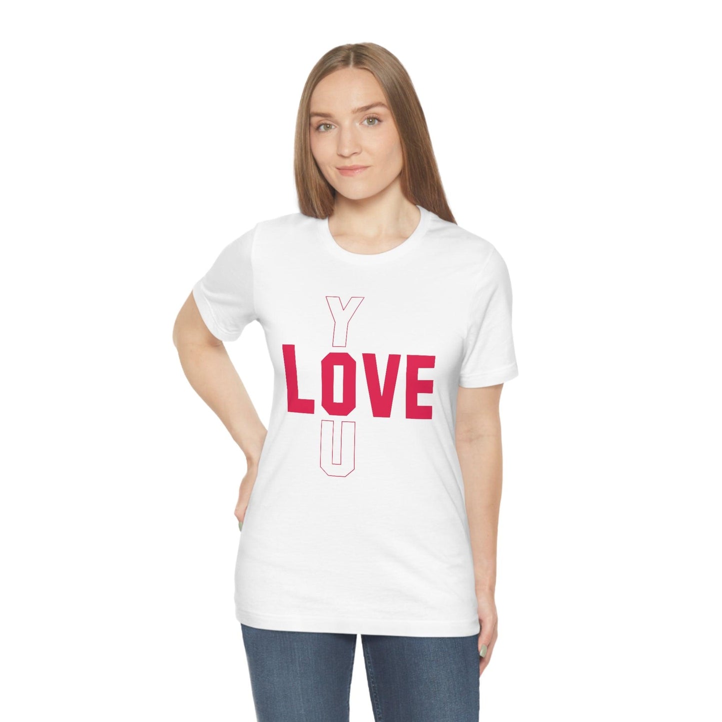 Love you Tshirt - Giftsmojo