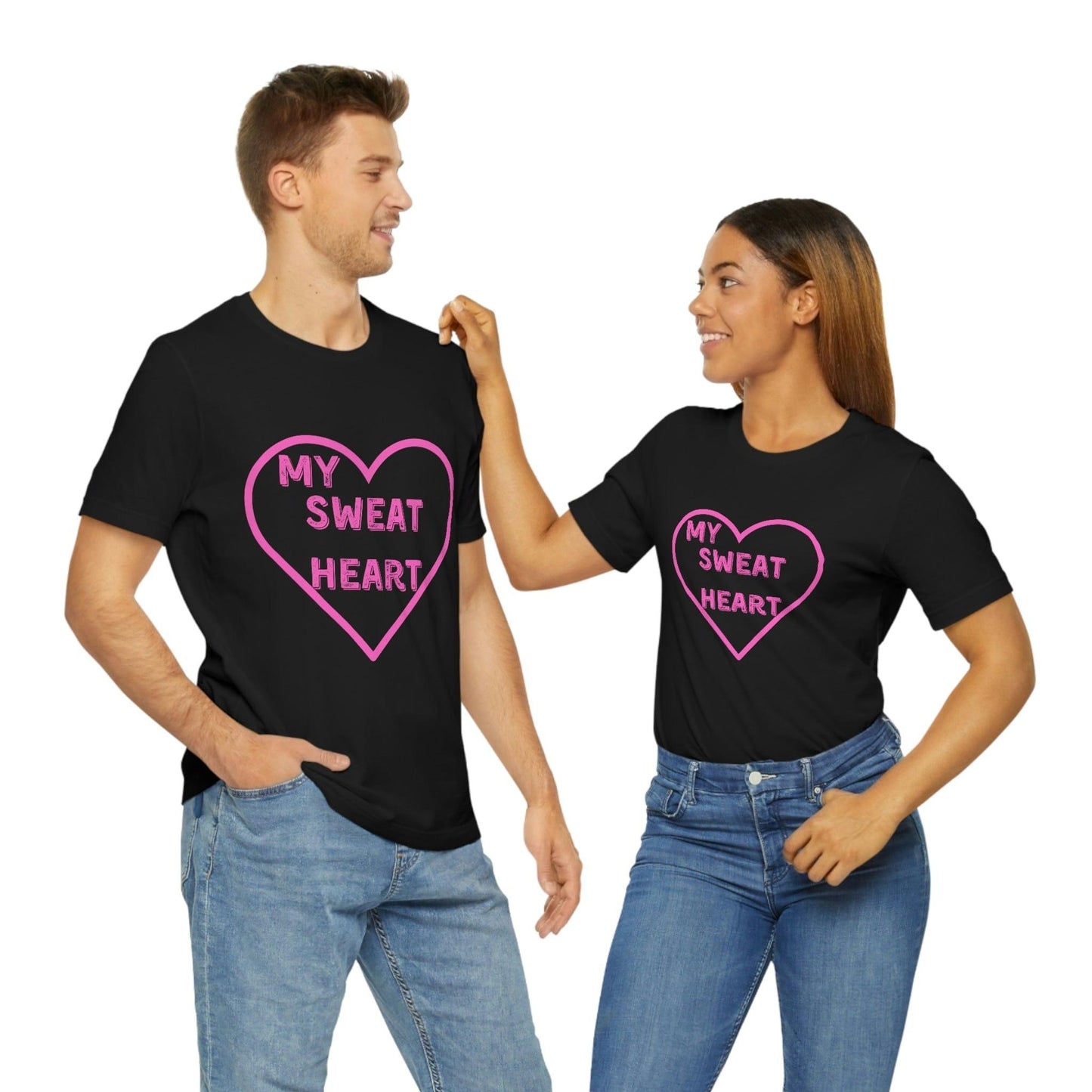 My Sweat Heart - Love shirt - Gift for wife - Gift for Husband - Gift for Girlfriend and Boyfriend - Anniversary gift - Giftsmojo