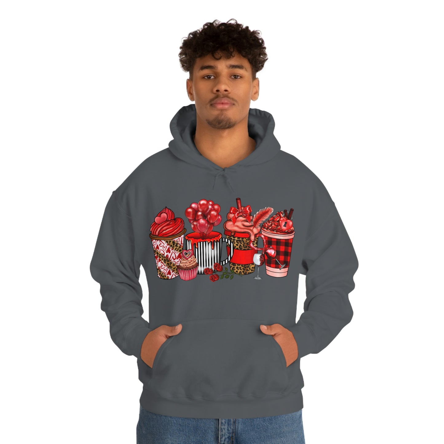 Valentine's day Hooded Sweatshirt (this is all i want for valentine)