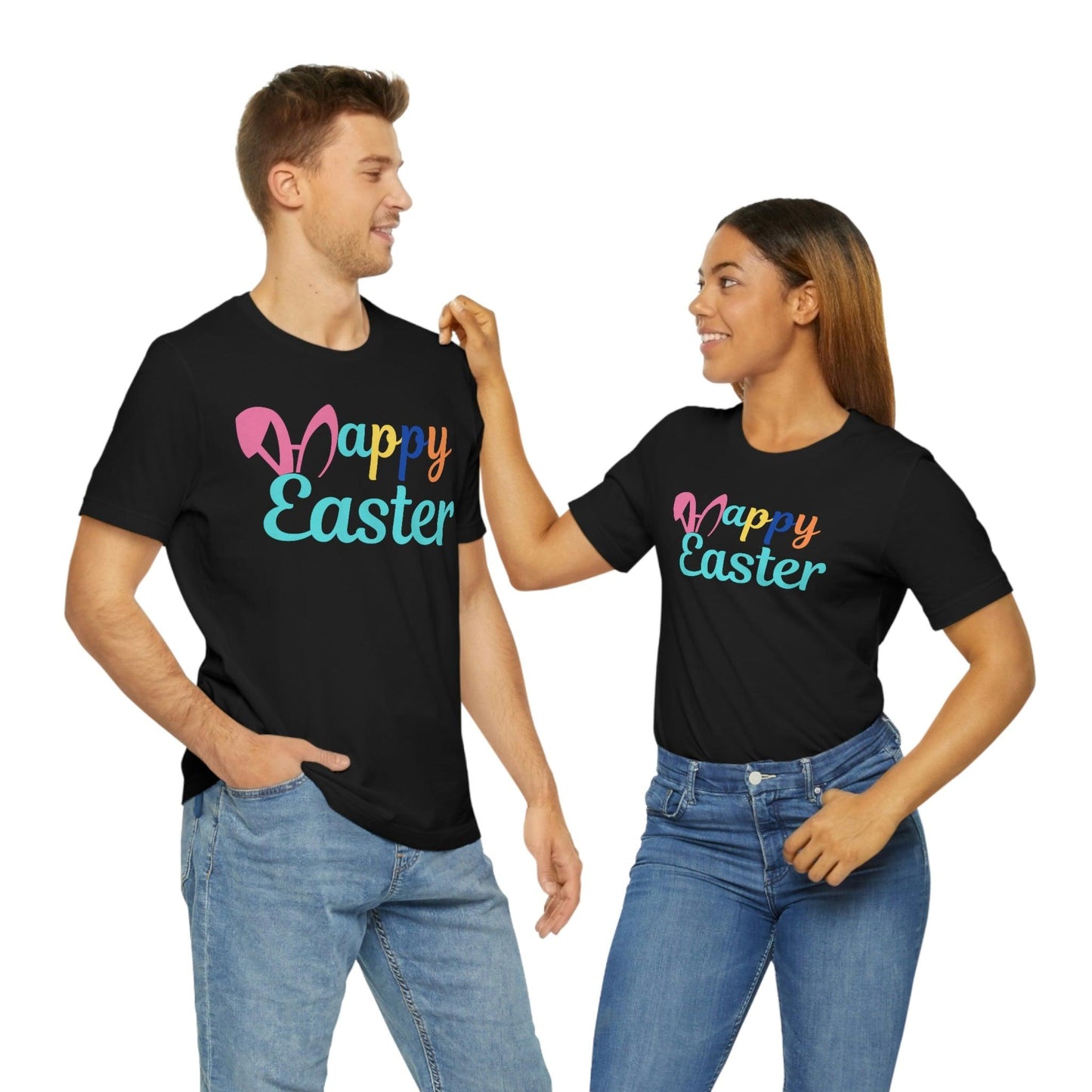 Happy Easter Bunny shirt Easter Gift women Easter Shirt Men Easter shirt - Easter Day Shirt Easter Bunny Easter egg shirt