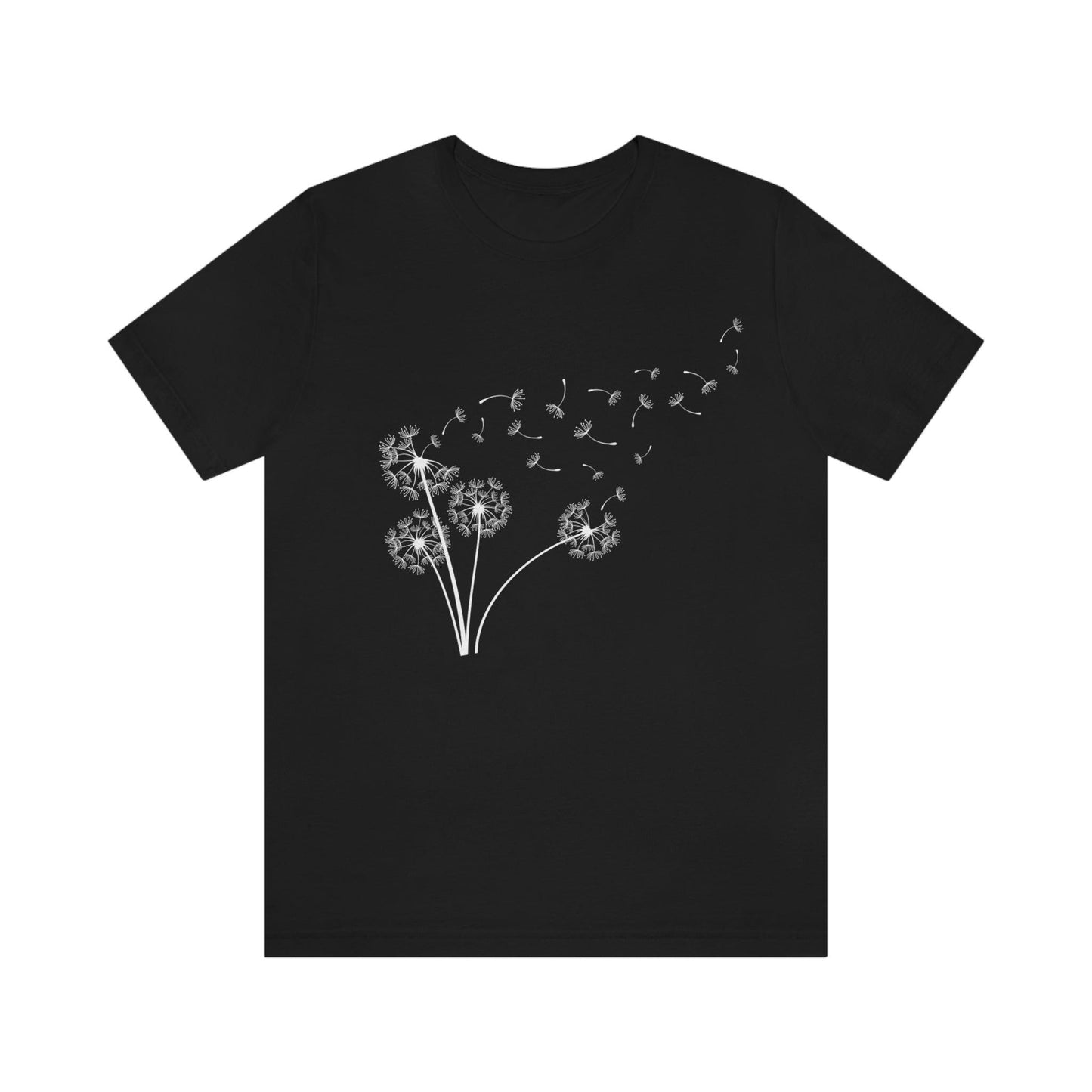 Dandelion Shirt, Boho Windflower Shirt, Dandelion Shirt for Her, Windflower Tee, Meditation Gift, Yoga Shirt, Inspirational Shirt, Bday Tees - Giftsmojo