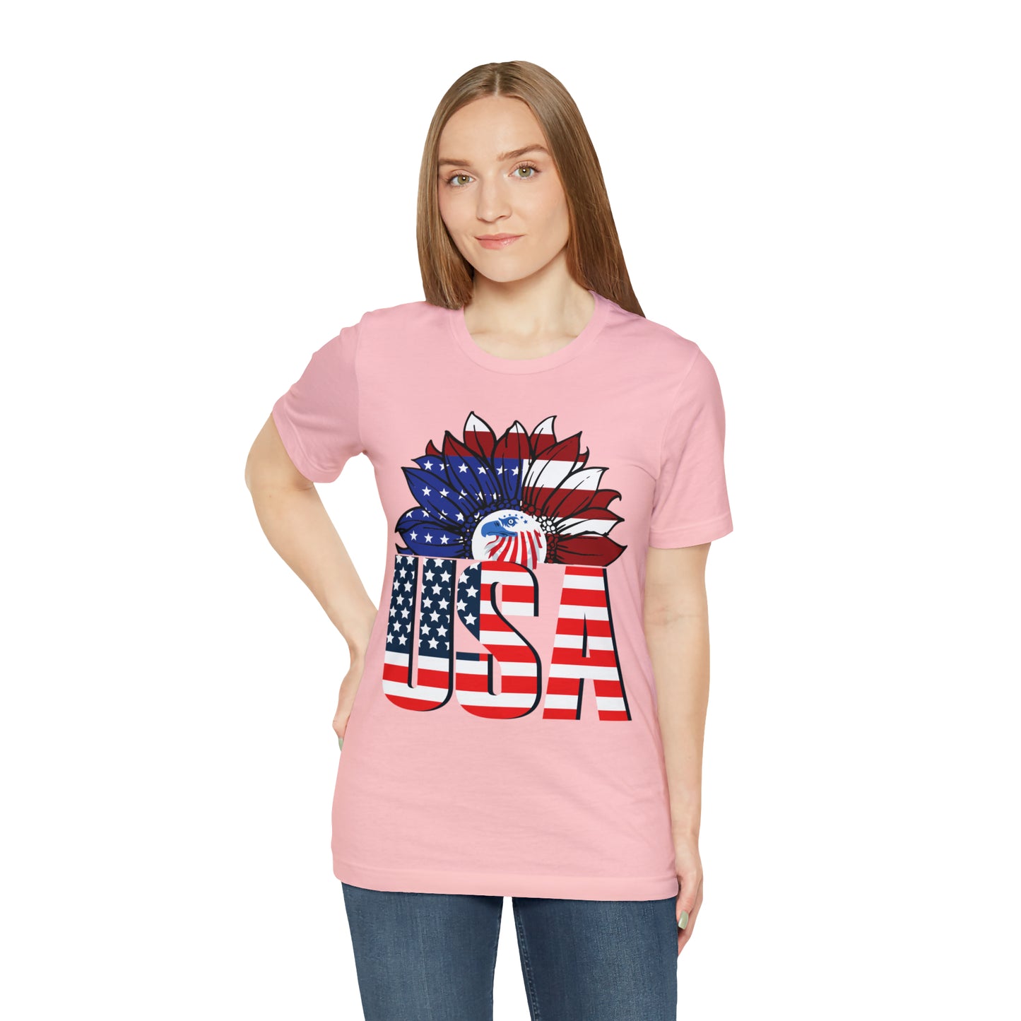 Independence Day shirt, American flag shirt, Red, white, and blue shirt,