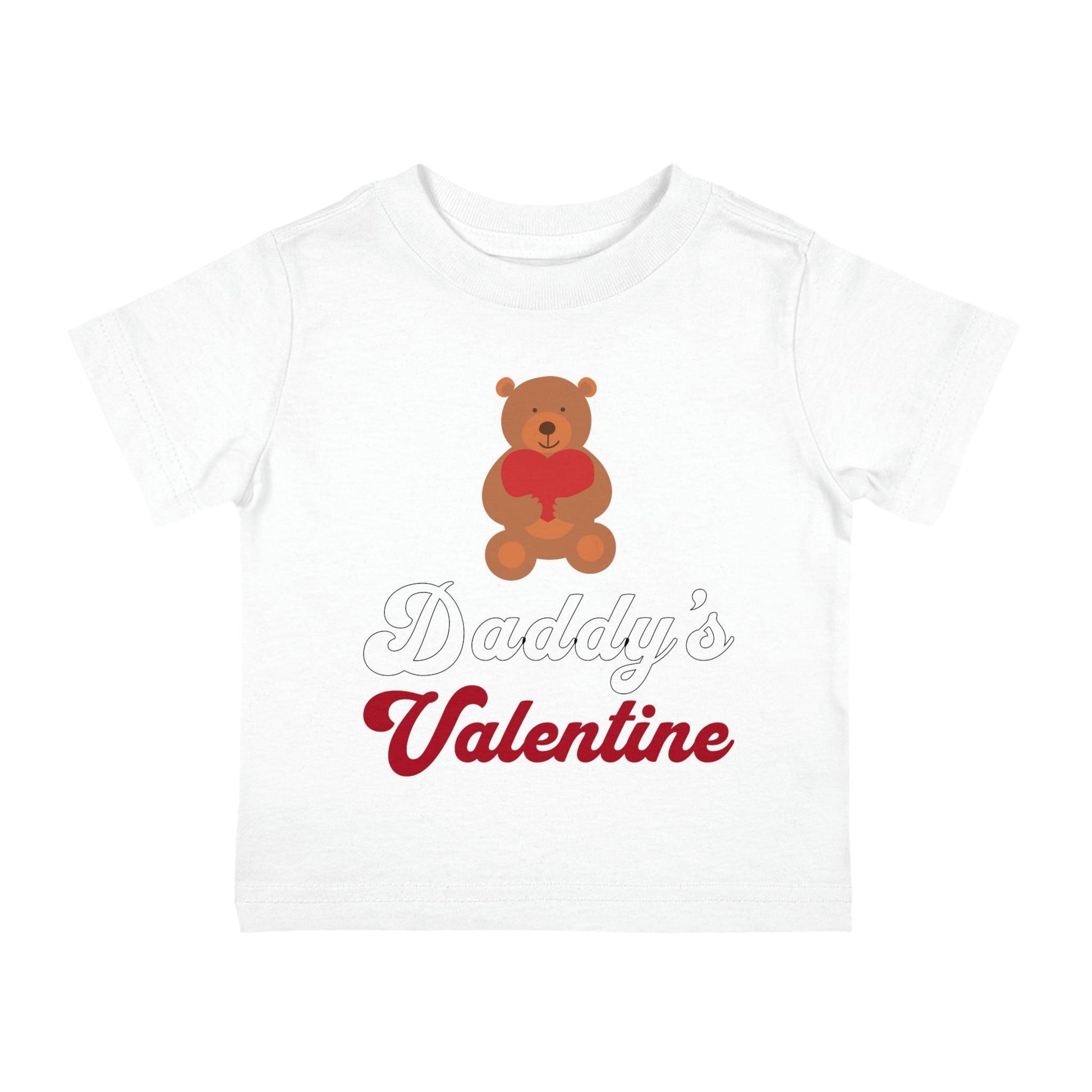 Daddy's Valentine - Kids Valentine day shirt - Giftsmojo