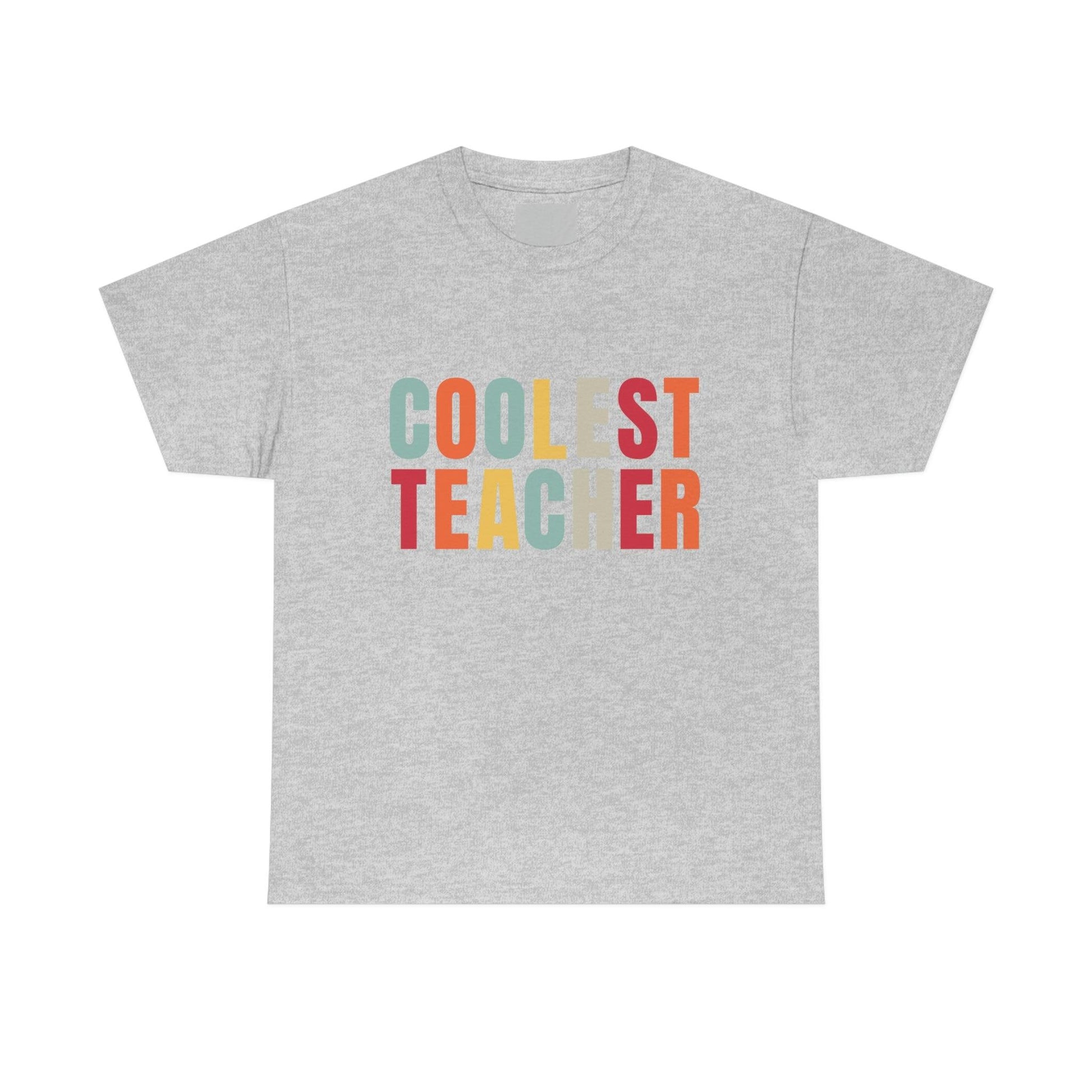 Teacher appreciation gift - Coolest Teacher Shirt - Teacher shirt - Giftsmojo