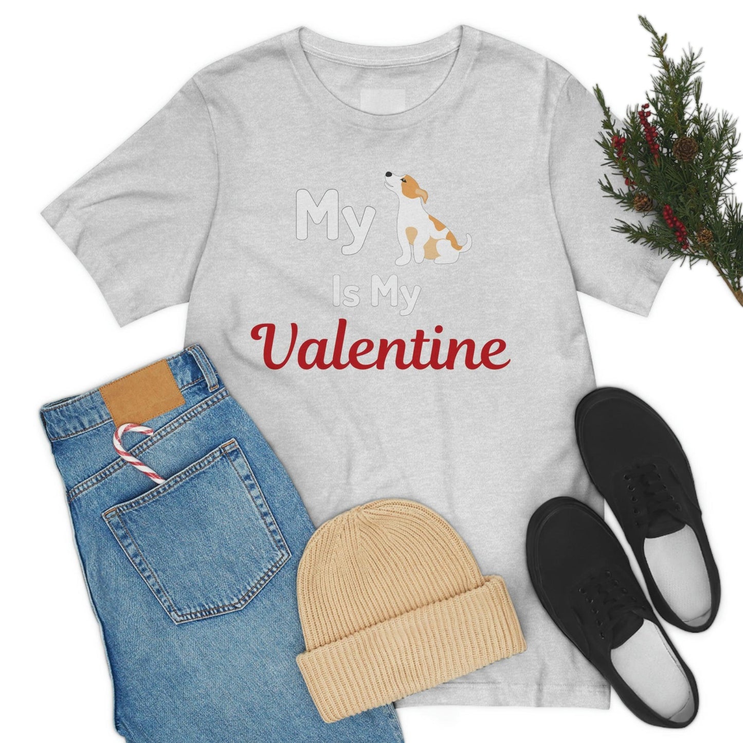 My Dog is my Valentine shirt - Pet lover shirt - dog lover shirt - Giftsmojo