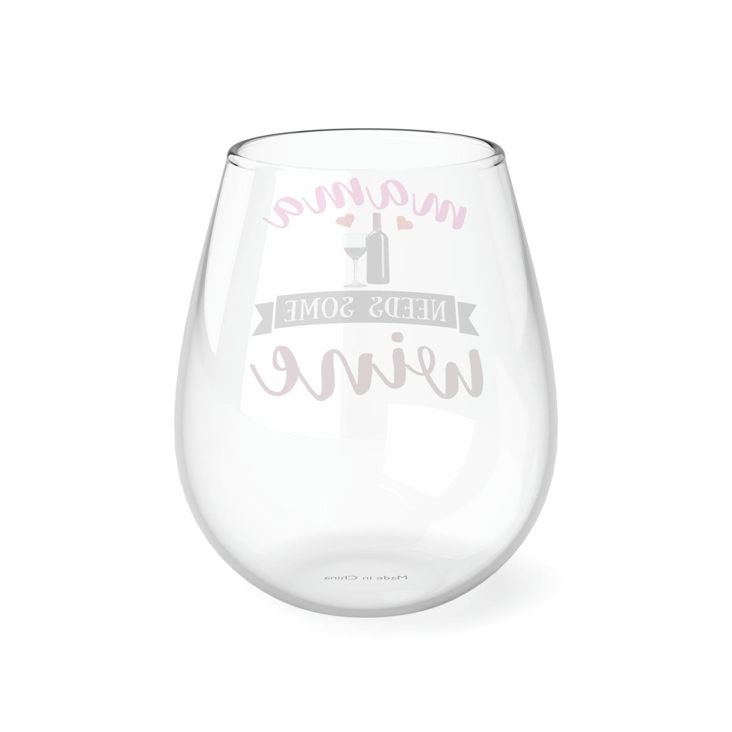 Gift for Mom Mom wine glass Mama Needs Some Wine Glass - Mother's Day Wine glass - Giftsmojo