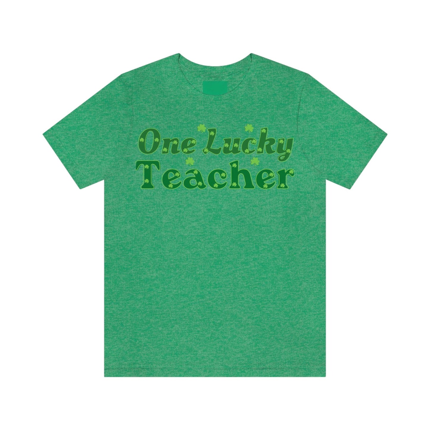 One Lucky Teacher Shirt feeling Lucky St Patrick's Day shirt - Funny St Paddy's day Funny Shirt - Giftsmojo