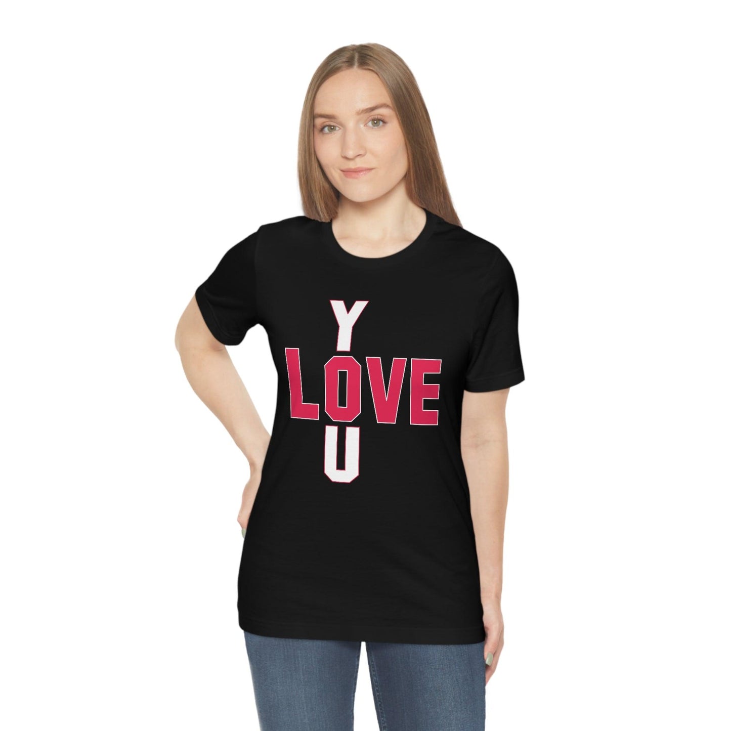 Love you Tshirt - Giftsmojo