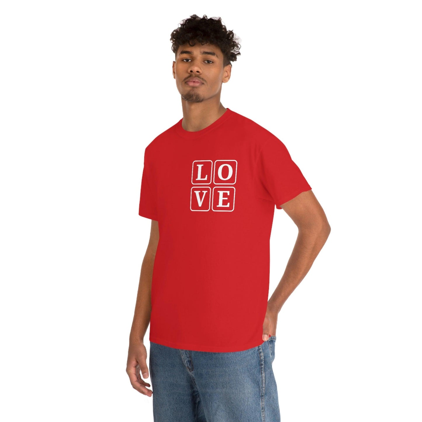 Love Square T-Shirt, - Giftsmojo