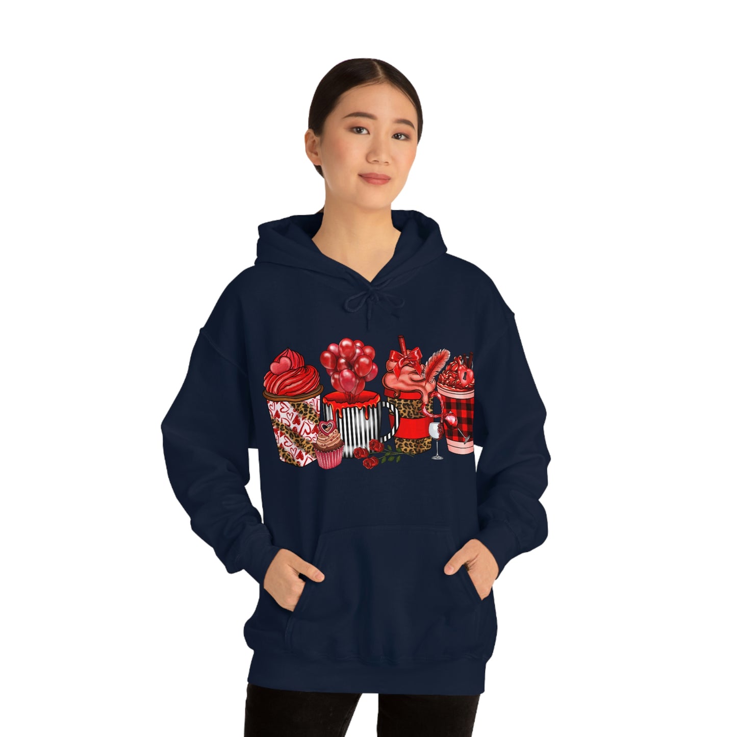 Valentine's day Hooded Sweatshirt (this is all i want for valentine)