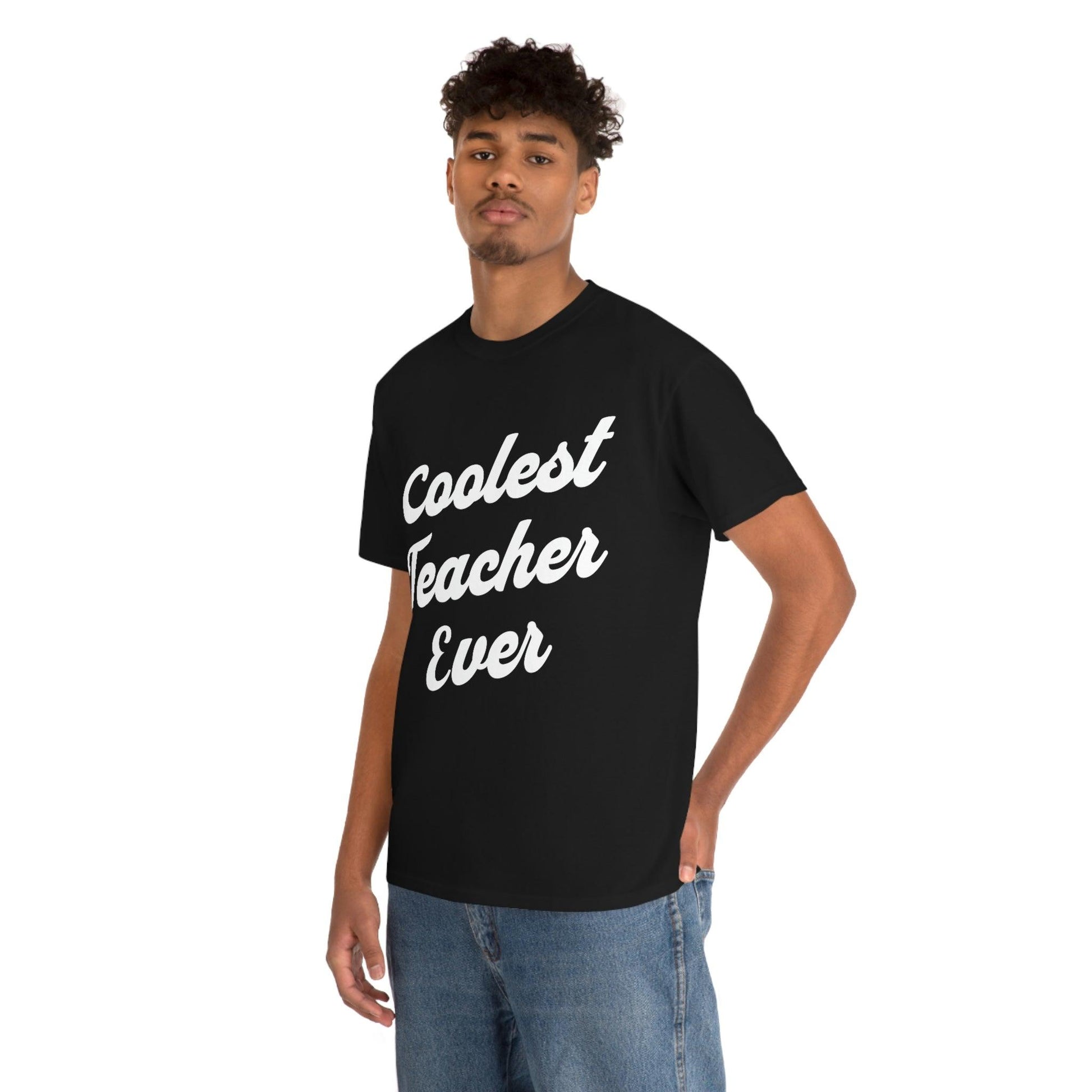 Coolest Teacher Ever T-Shirt - Giftsmojo