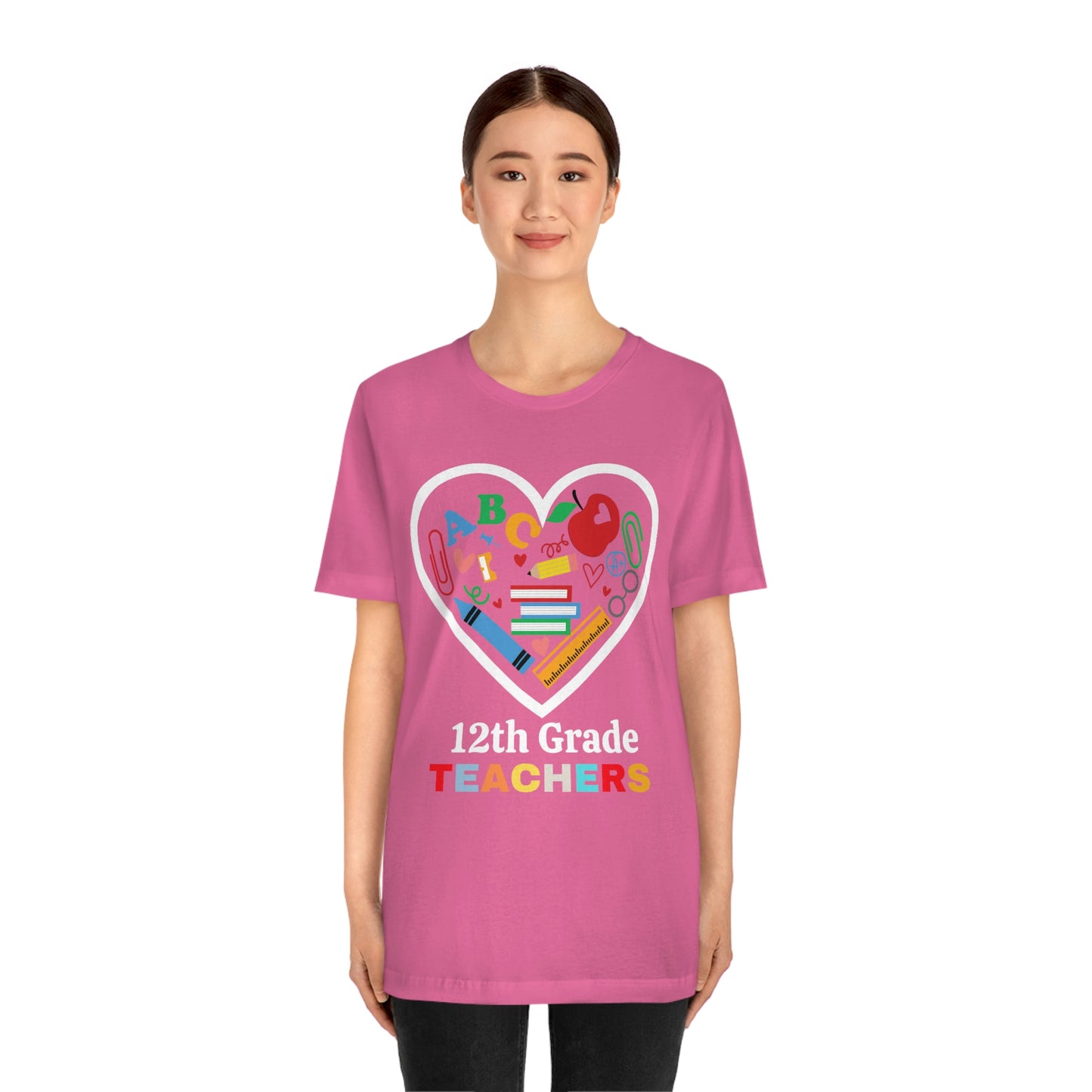 Love 12th Grade Teacher Shirt - Teacher Appreciation Shirt - Gift for teachers