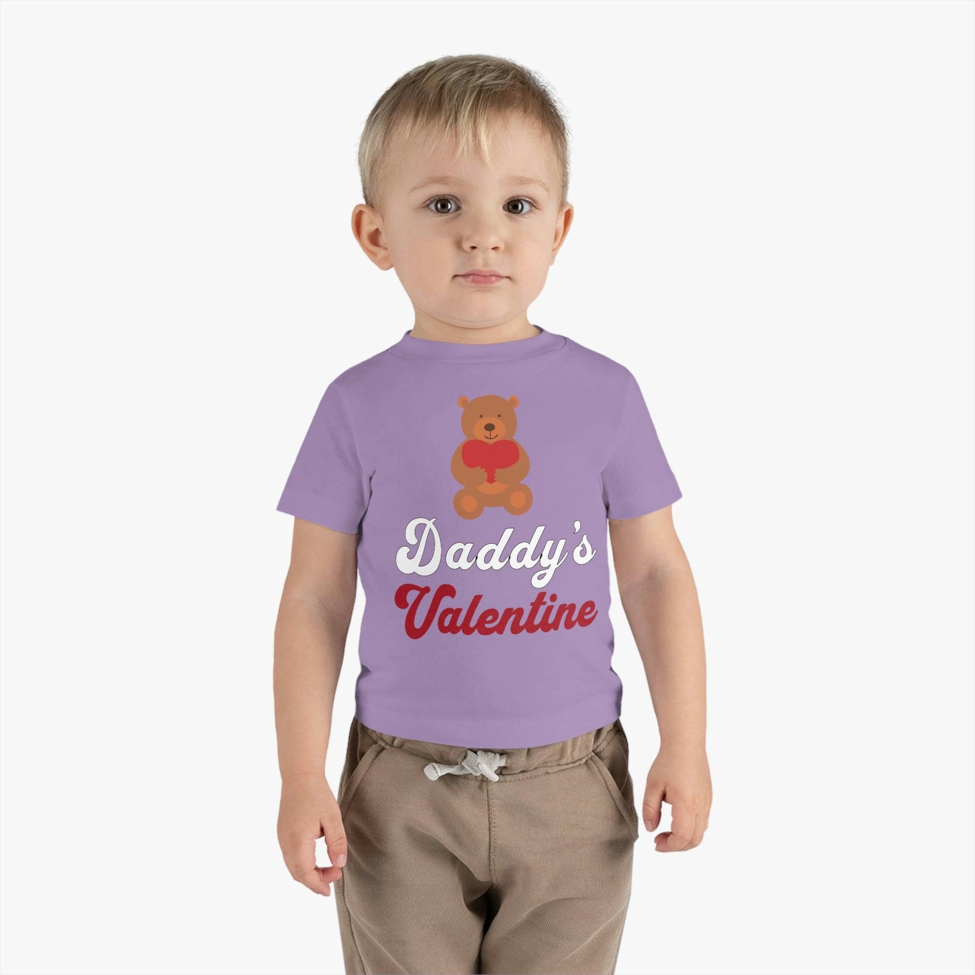 Daddy's Valentine - Kids Valentine day shirt - Giftsmojo