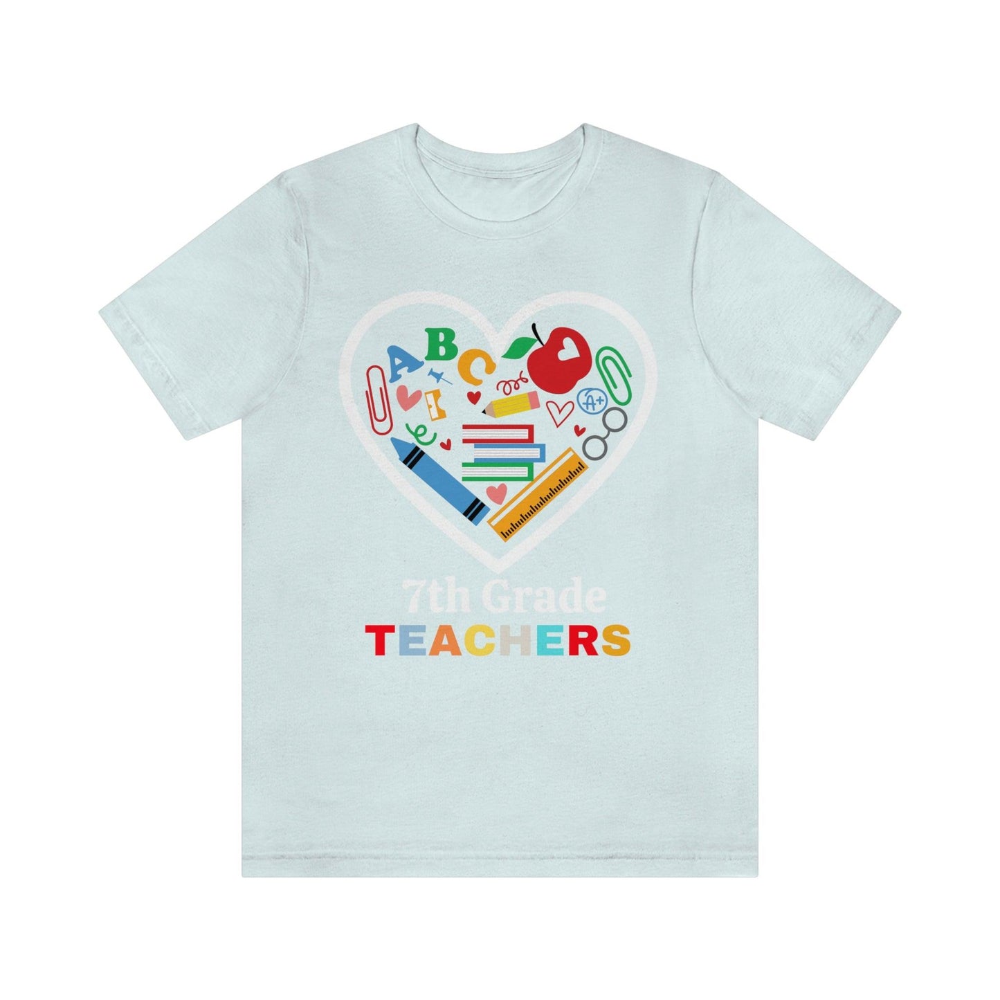 Love 7th Grade Teacher Shirt - Teacher Appreciation Shirt - Gift for Teachers - 7th Grade shirt - Giftsmojo