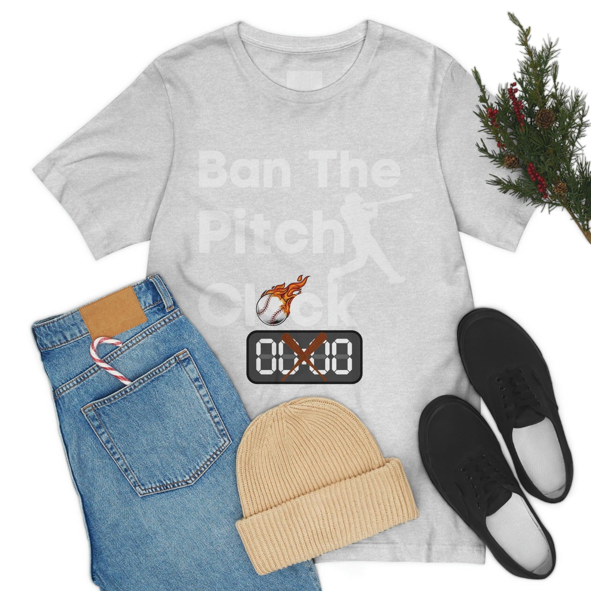 Ban The Pitch Clock in Baseball - Ban Baseball Pitch Clock - Giftsmojo