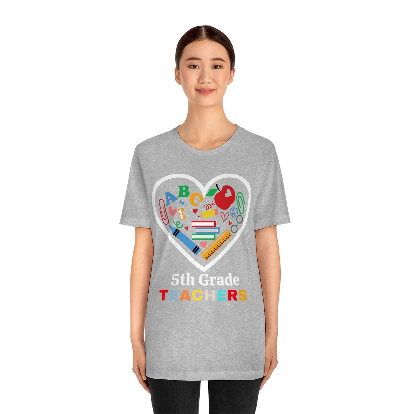 Love 5th Grade Teacher Shirt - Teacher Appreciation Shirt - Gift for Teachers - 5th Grade shirt