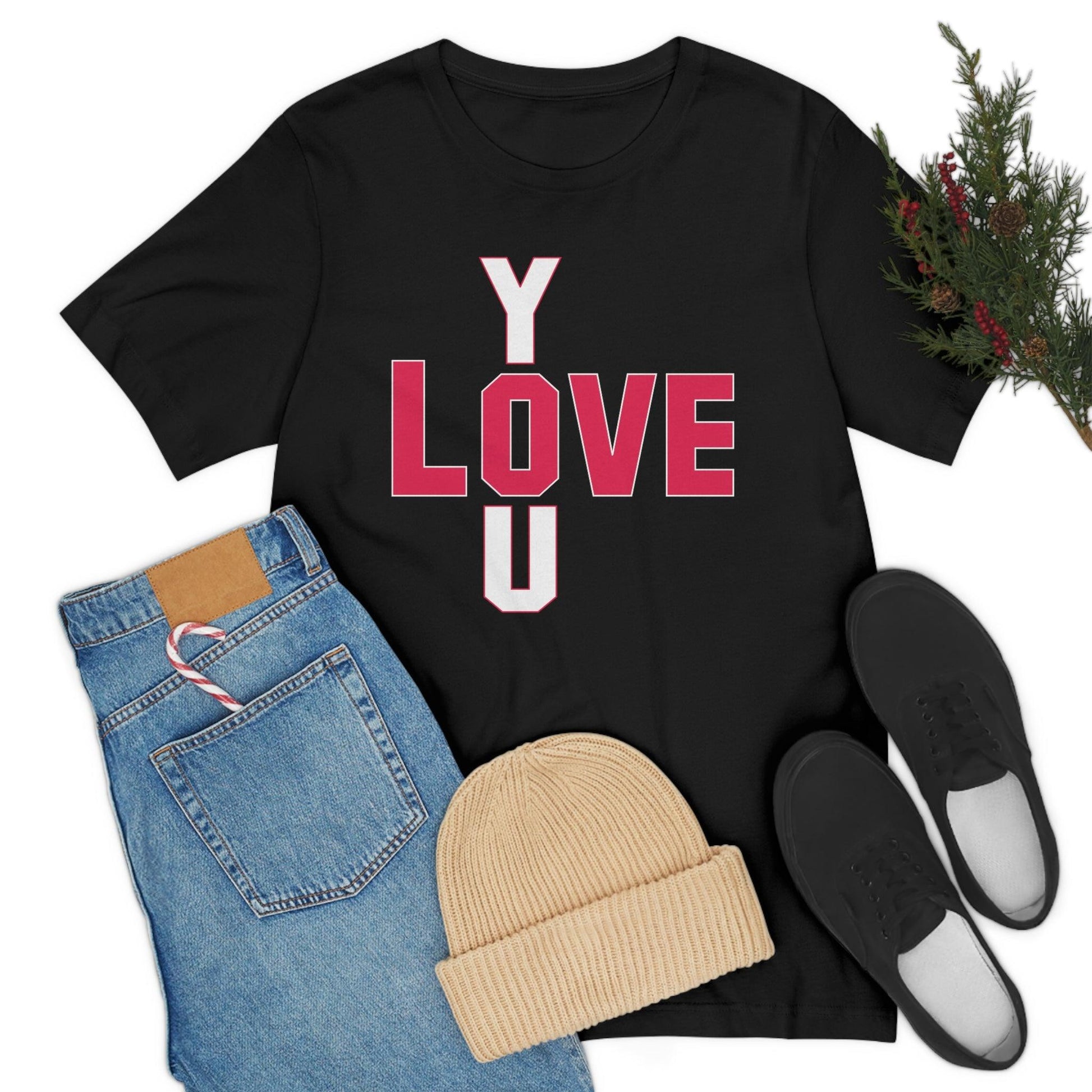 Love you Tshirt - Giftsmojo