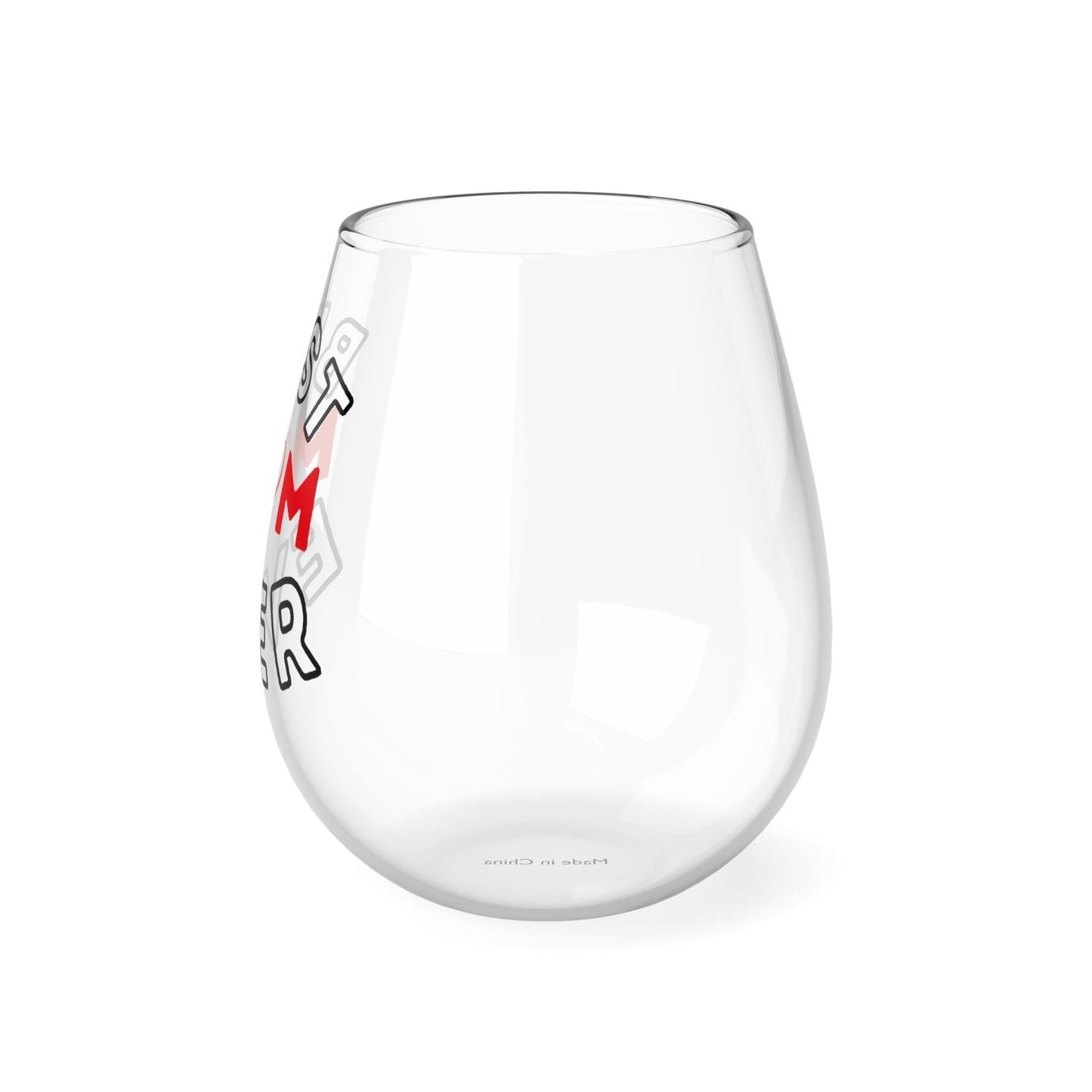 Gift for Mom Mom wine glass Best Mom Ever Wine Glass - Mother's Day Wine glass - Giftsmojo