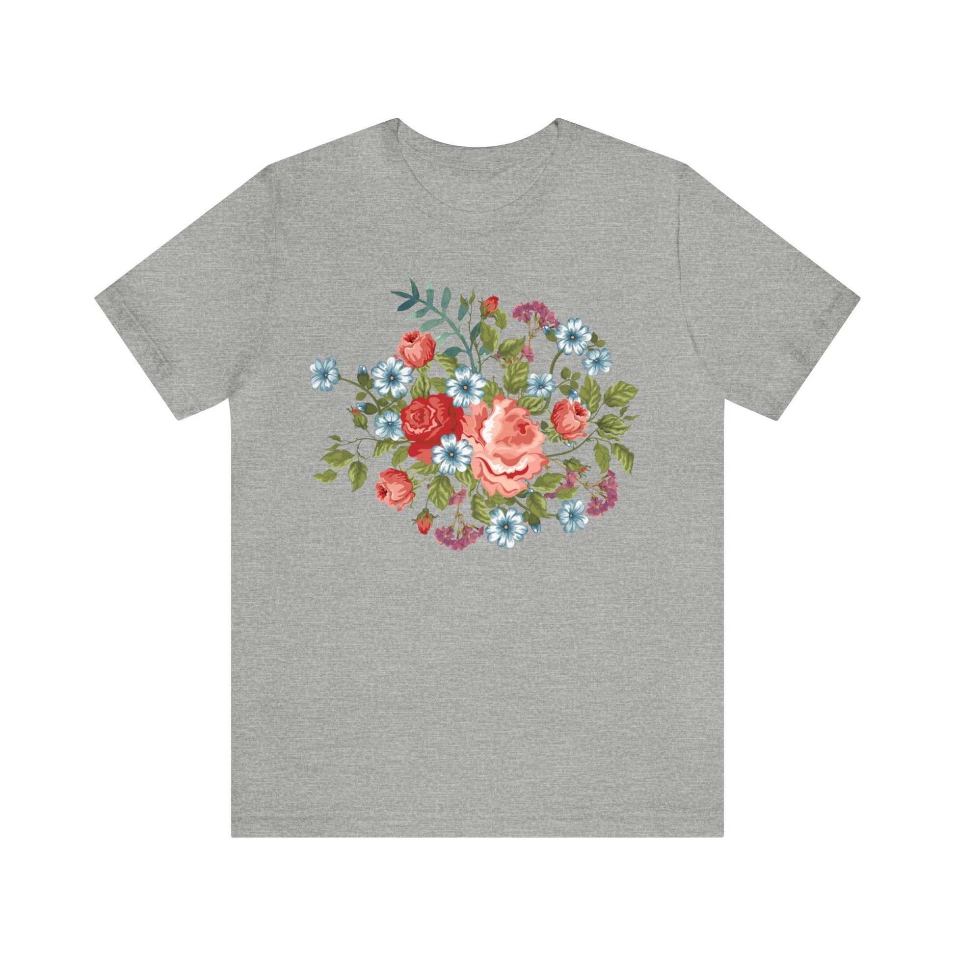 Flower Shirt, Botanical shirt, flower T shirt, floral shirt, wild flowers shirt, birth flower shirt, custom flower shirt, wildflowers shirt, plant lady shirt, birth flower gift, - Giftsmojo