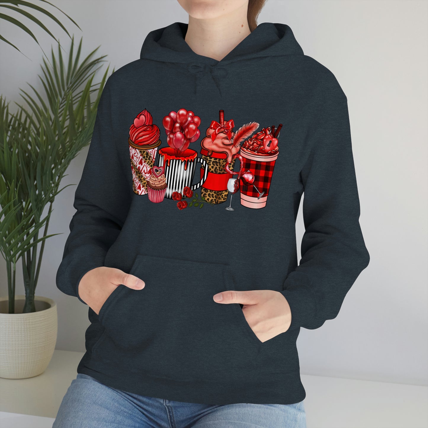 Valentine's day Hooded Sweatshirt (this is all i want for valentine)