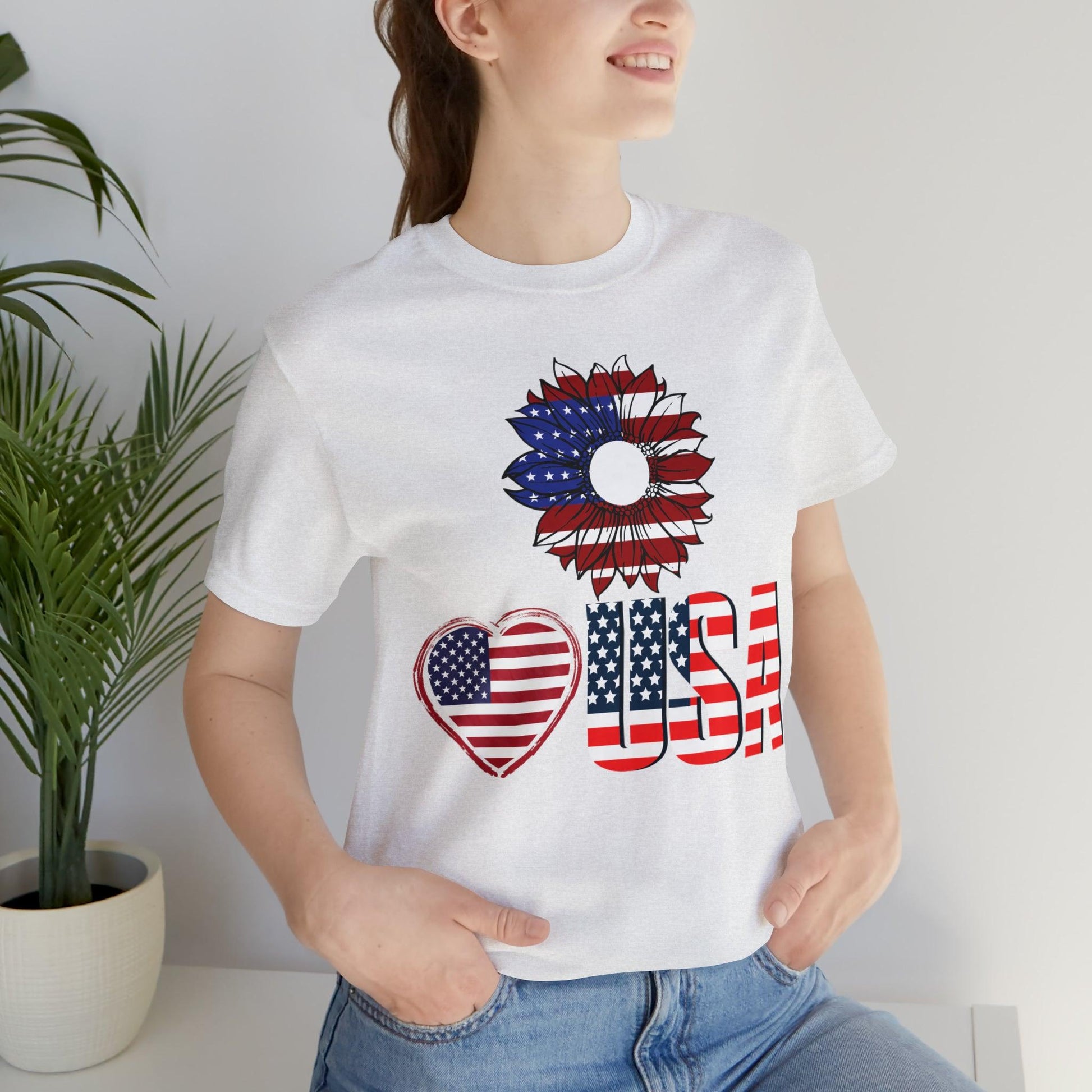 Independence Day shirt, American flag shirt, Red, white, and blue shirt, - Giftsmojo