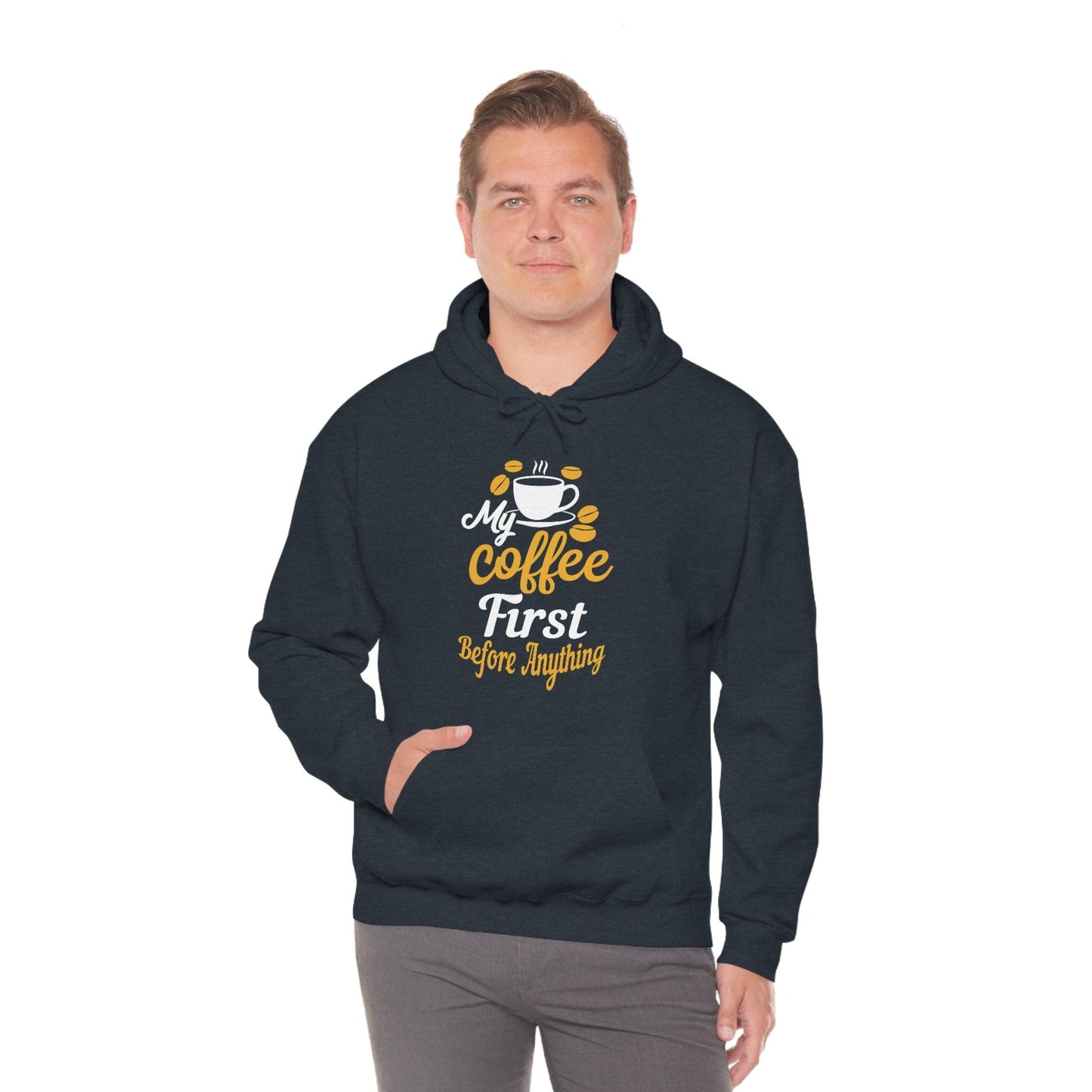 My coffee first before anything Hoodie - Giftsmojo