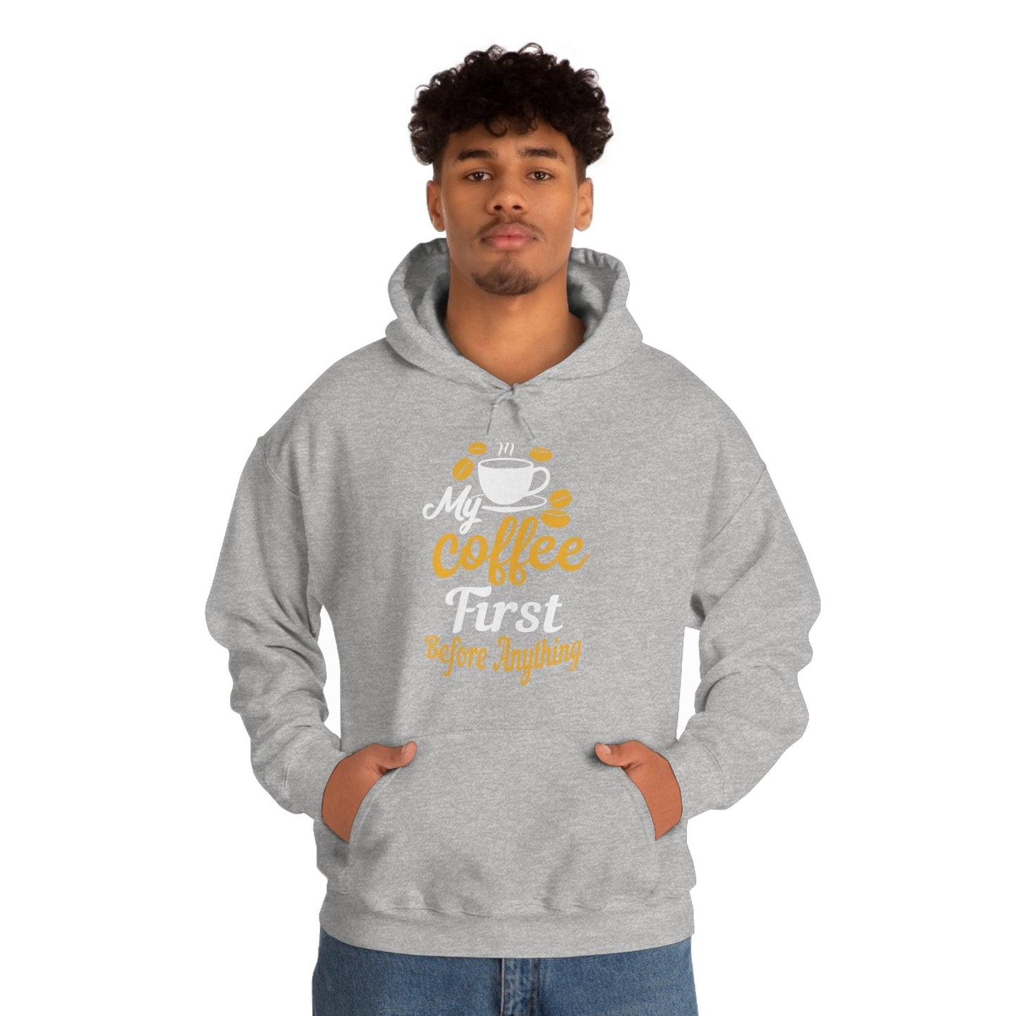 My coffee first before anything Hoodie - Giftsmojo