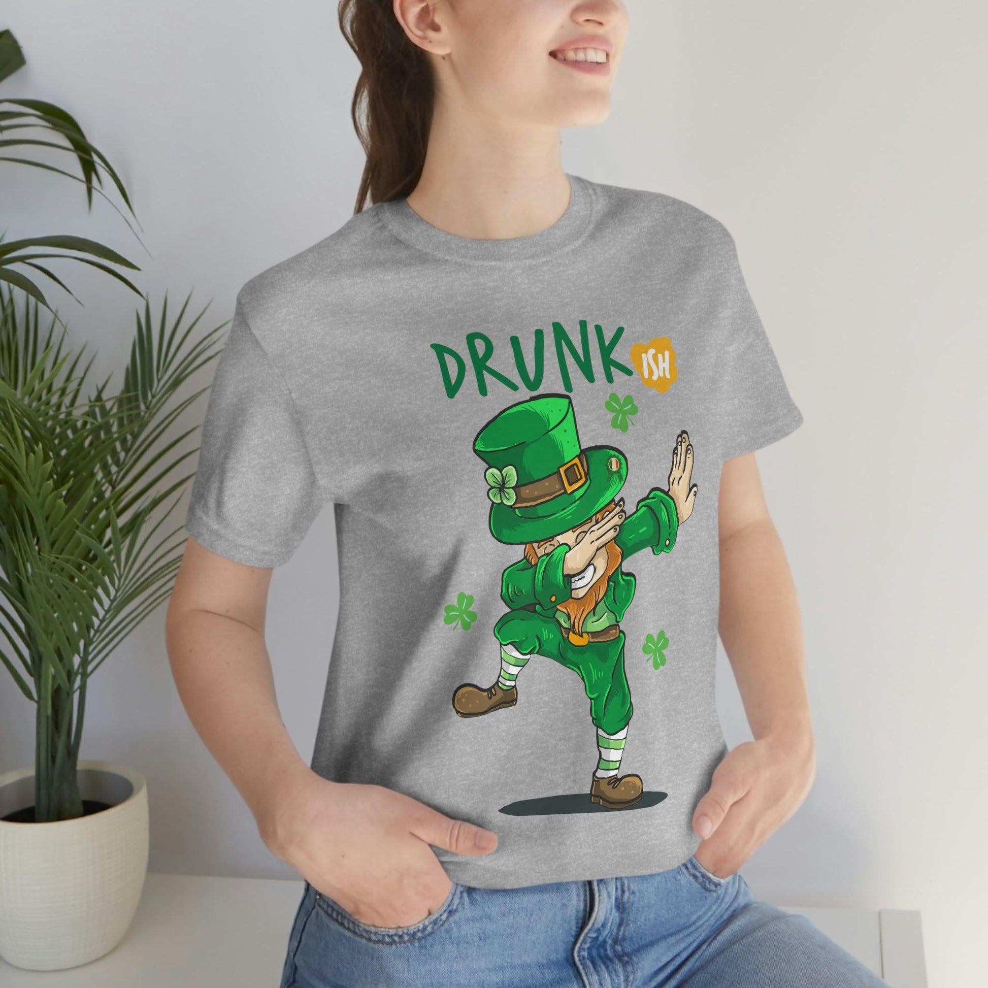 Funny St Patrick's Day shirt Lucky Shamrock shirt shenanigans shirt St Paddys day shirt - Day drinking shirt Drunk ish shirt - Giftsmojo