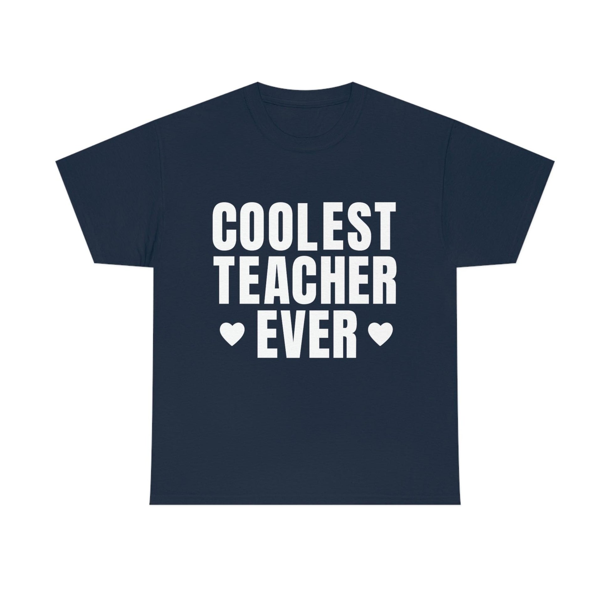 Coolest Teacher Ever Tee - Giftsmojo