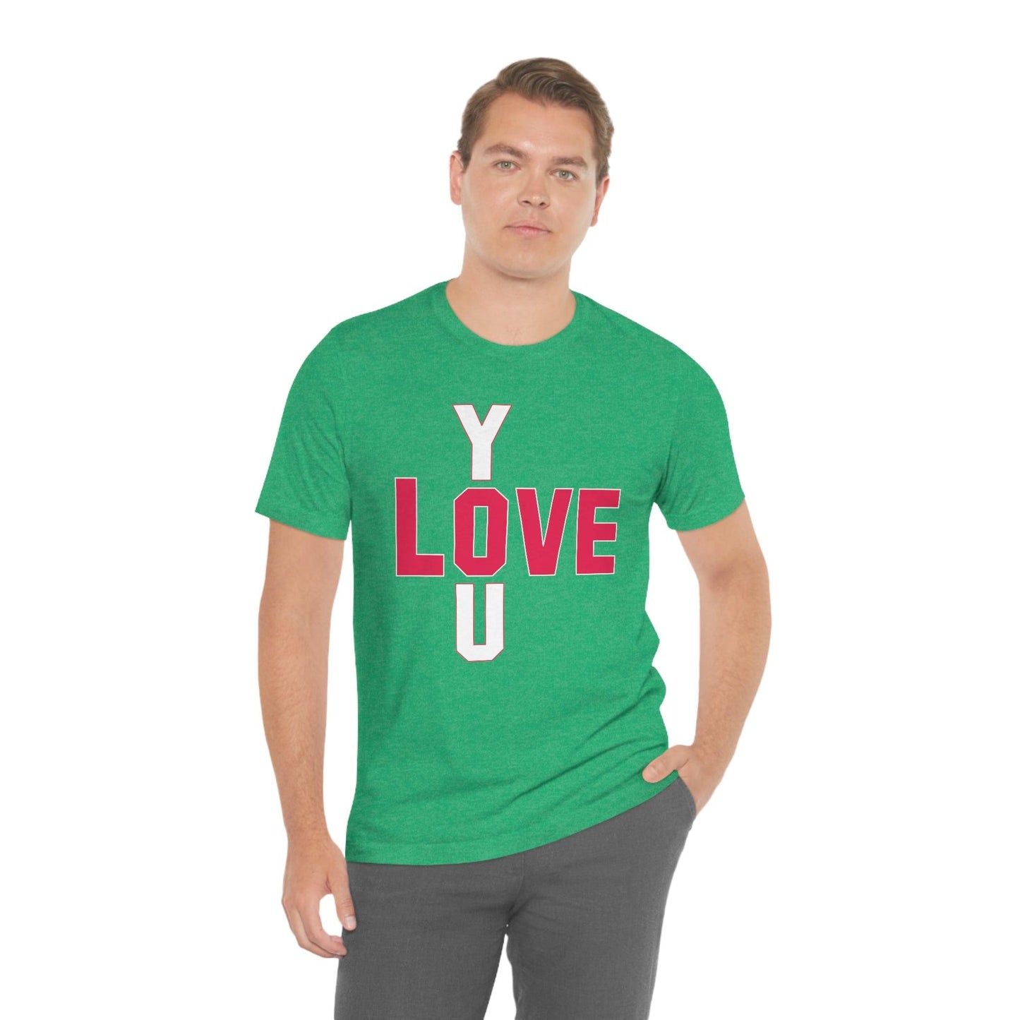 Love you Tshirt - Giftsmojo