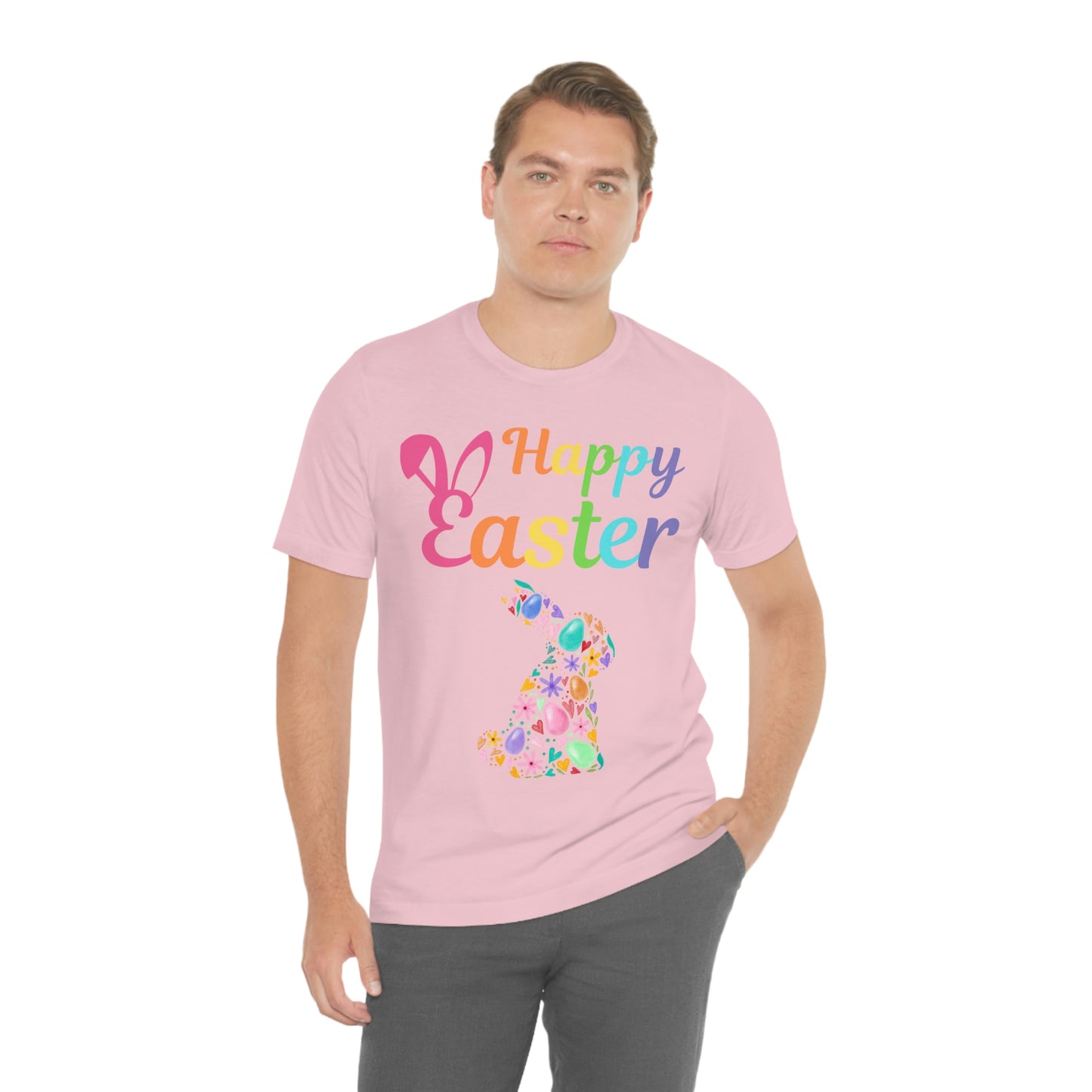 Happy Easter Bunny Tshirt Easter Gift for men and women Easter Shirt Shamrock Shirt