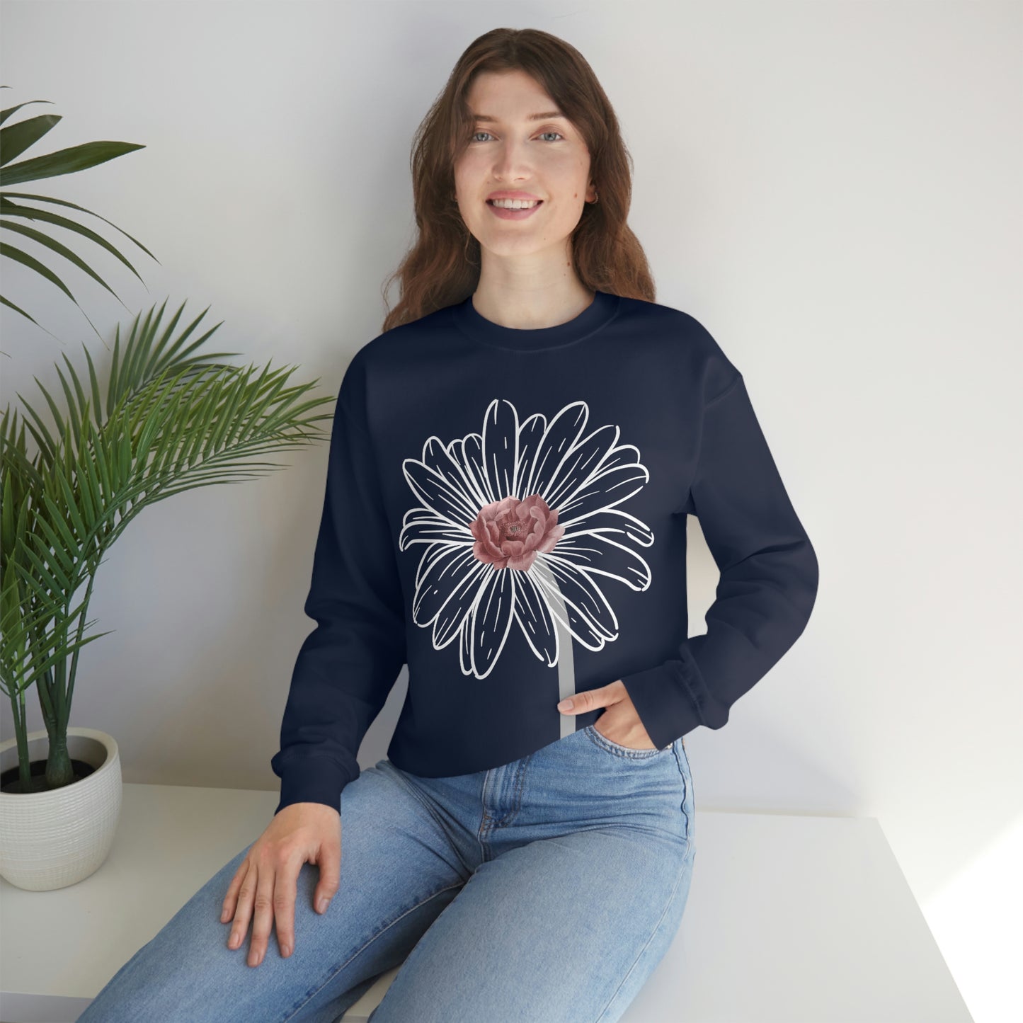 Floral Sweatshirt, Wildflower Sweatshirt, Flower sweatshirt, Wild Flowers