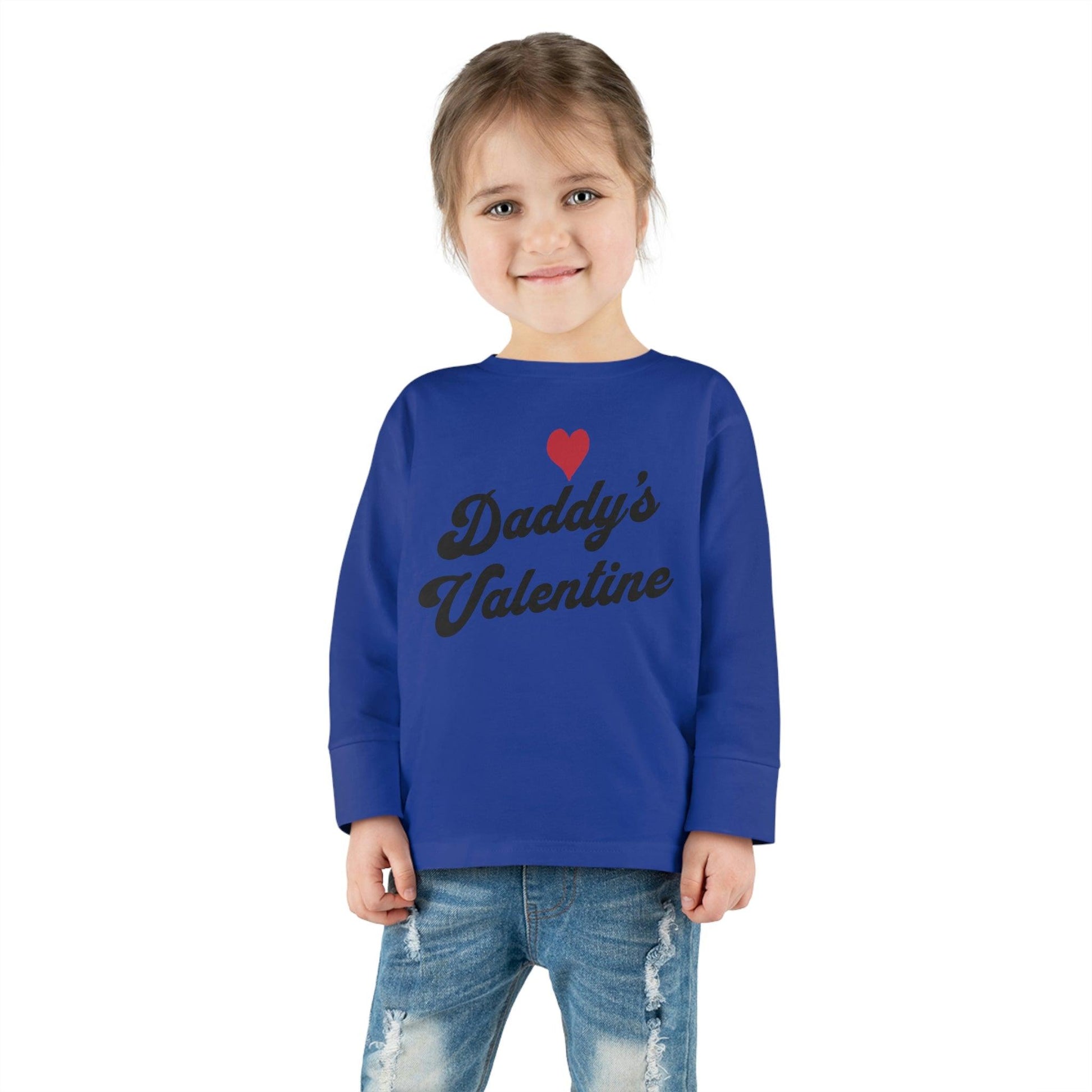 Daddy's Valentine - Kids Valentine day shirt - Giftsmojo