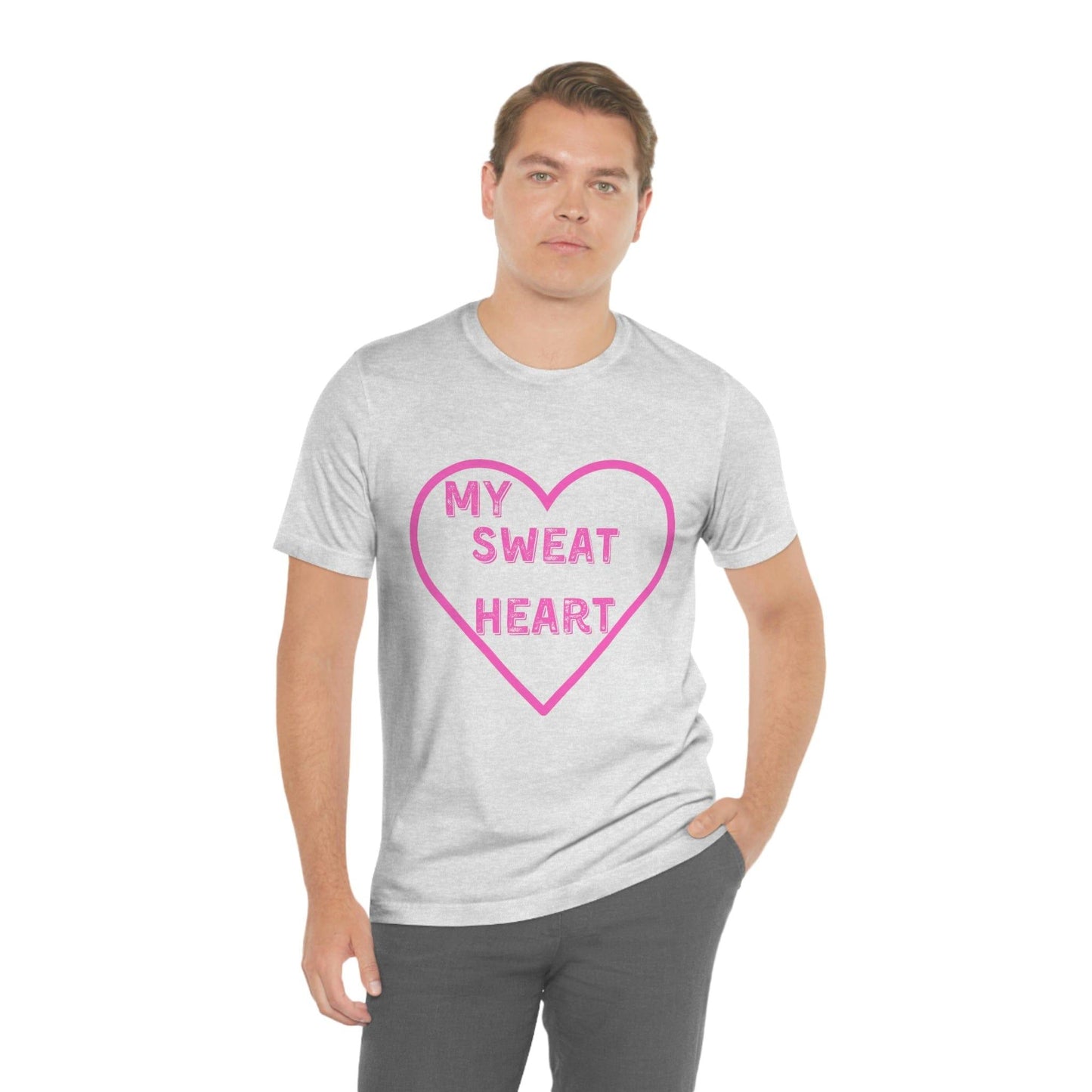 My Sweat Heart - Love shirt - Gift for wife - Gift for Husband - Gift for Girlfriend and Boyfriend - Anniversary gift - Giftsmojo