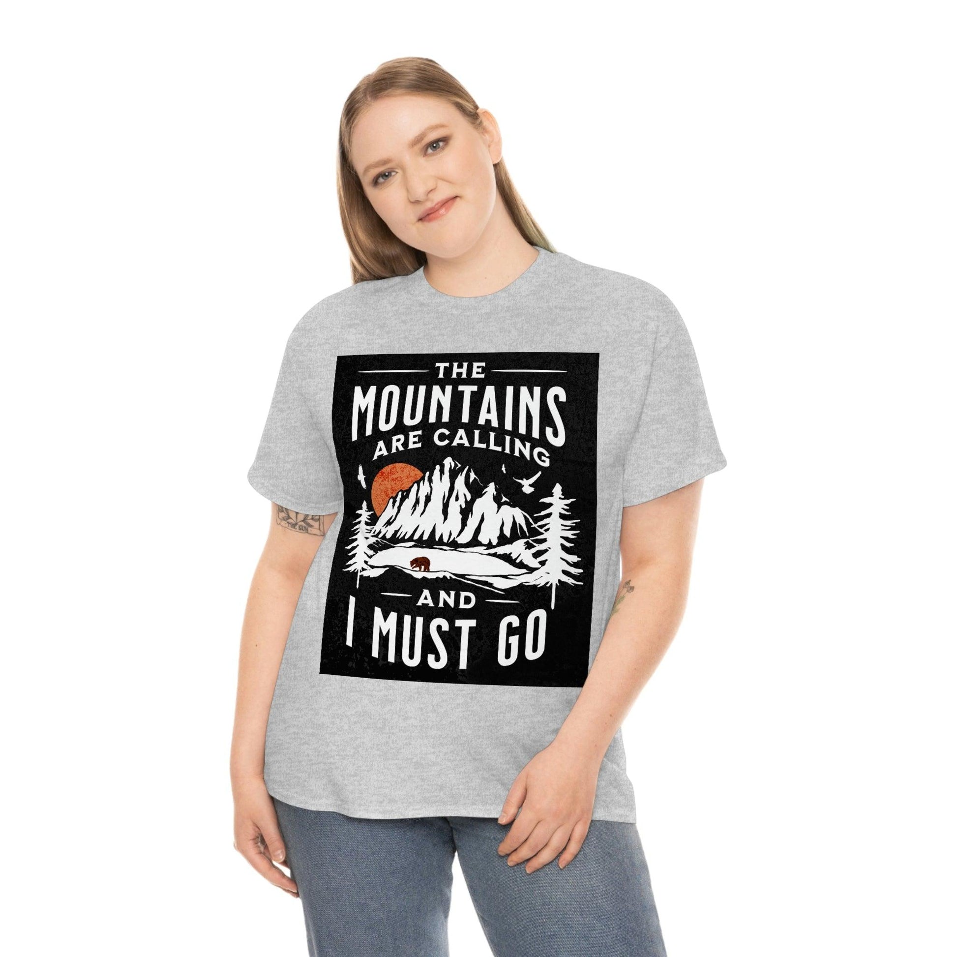 The Mountains are calling Tee - Giftsmojo