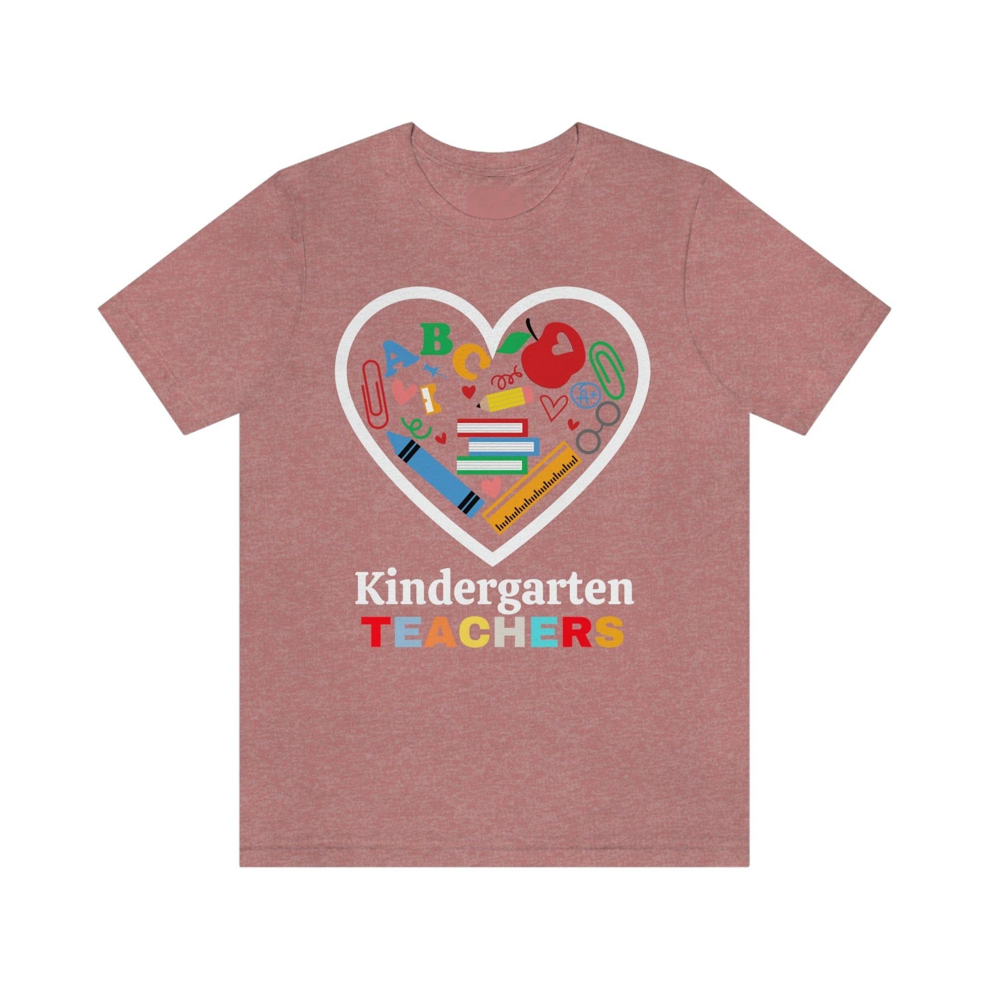 Love Kindergarten Teacher Shirt - Teacher Appreciation Shirt - Gift for Kindergarten Teacher - Giftsmojo