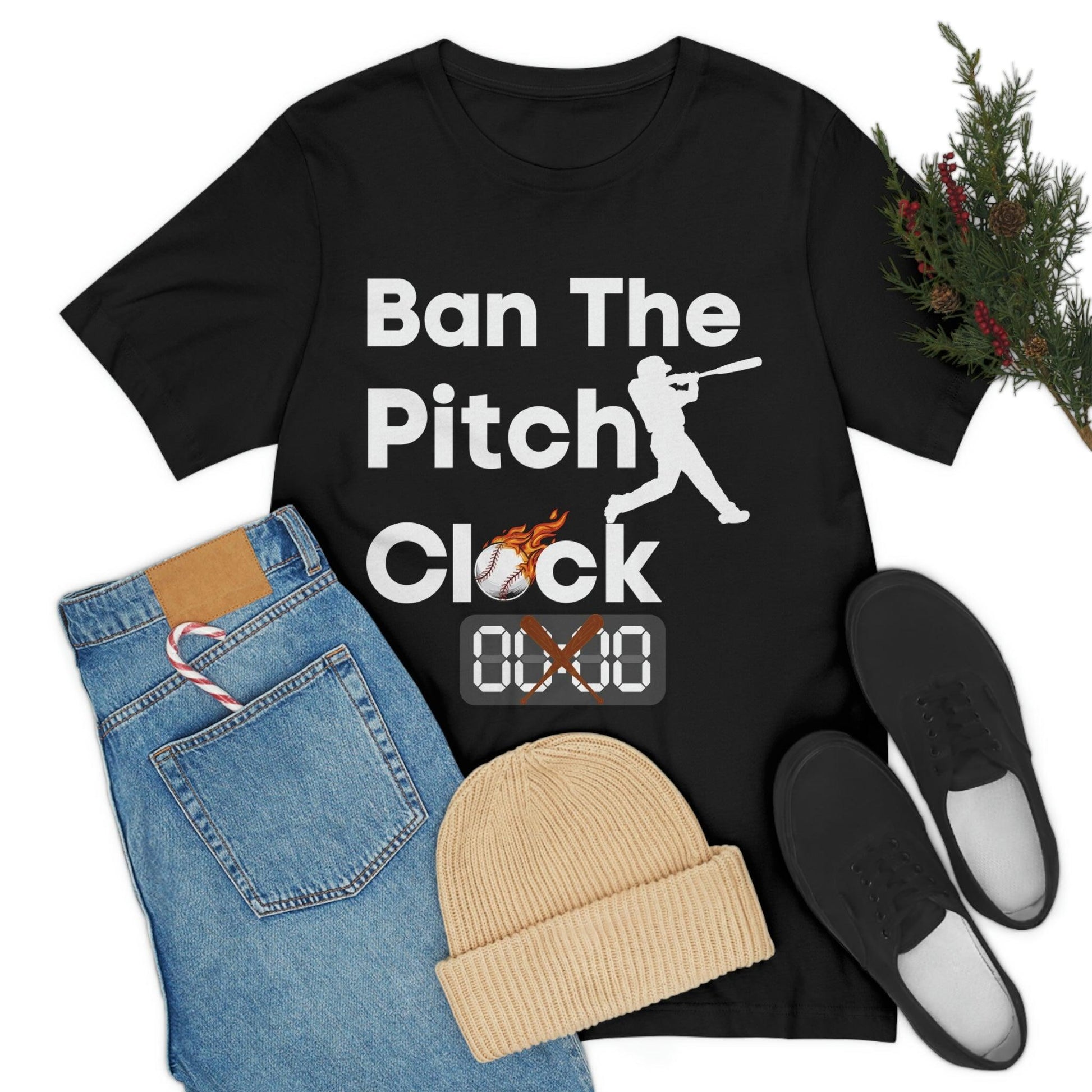 Ban The Pitch Clock in Baseball - Ban Baseball Pitch Clock - Giftsmojo