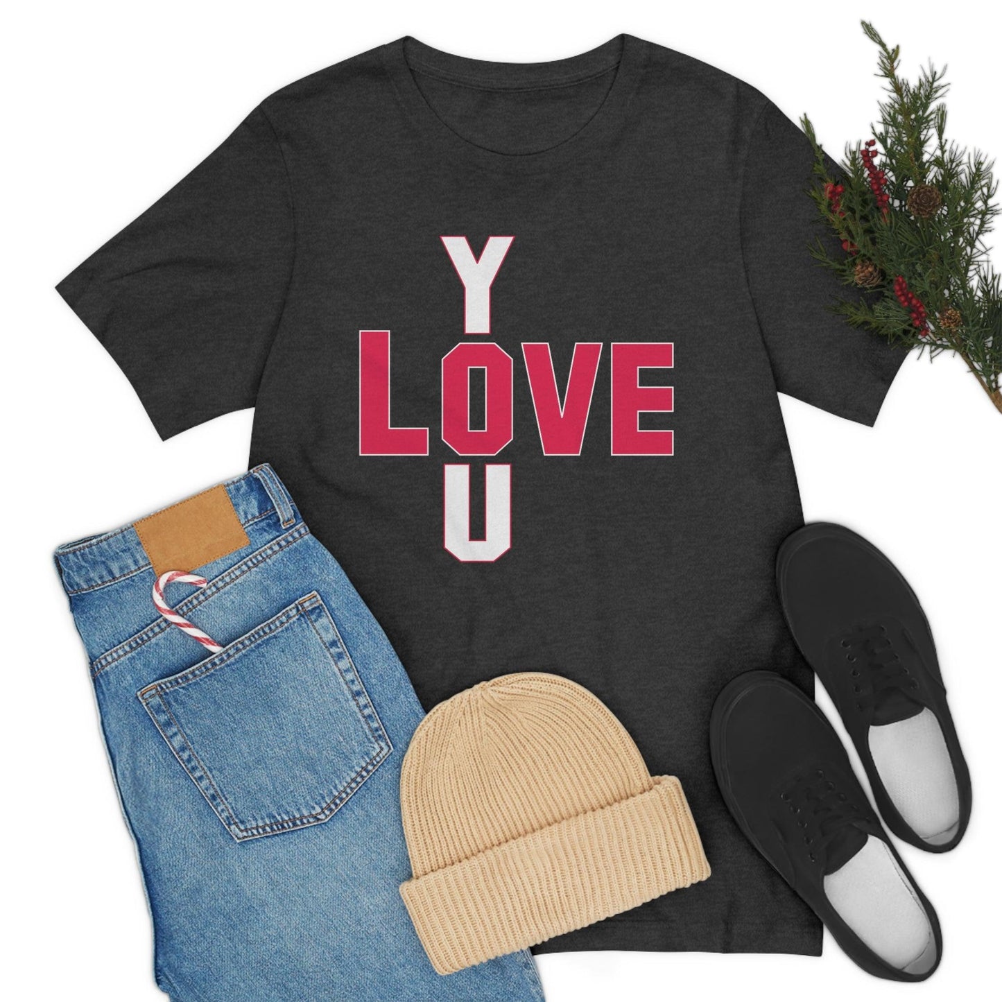 Love you Tshirt - Giftsmojo