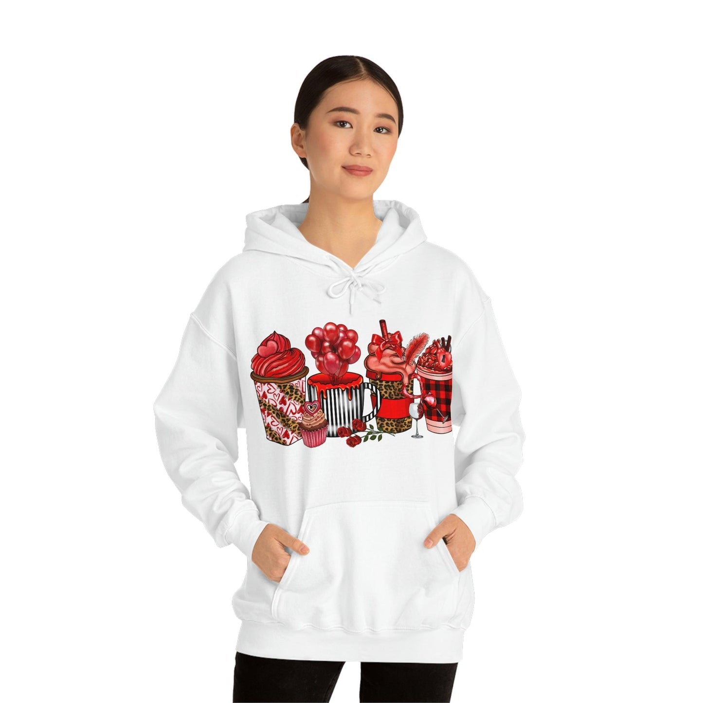 Valentine's day Hooded Sweatshirt (this is all i want for valentine) - Giftsmojo