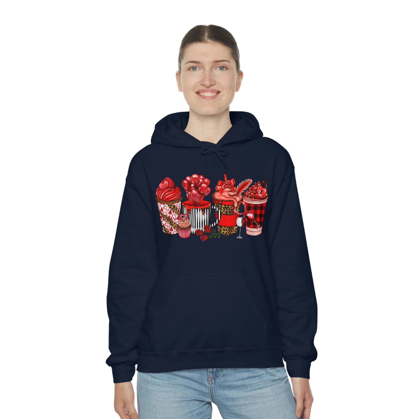 Valentine's day Hooded Sweatshirt (this is all i want for valentine)