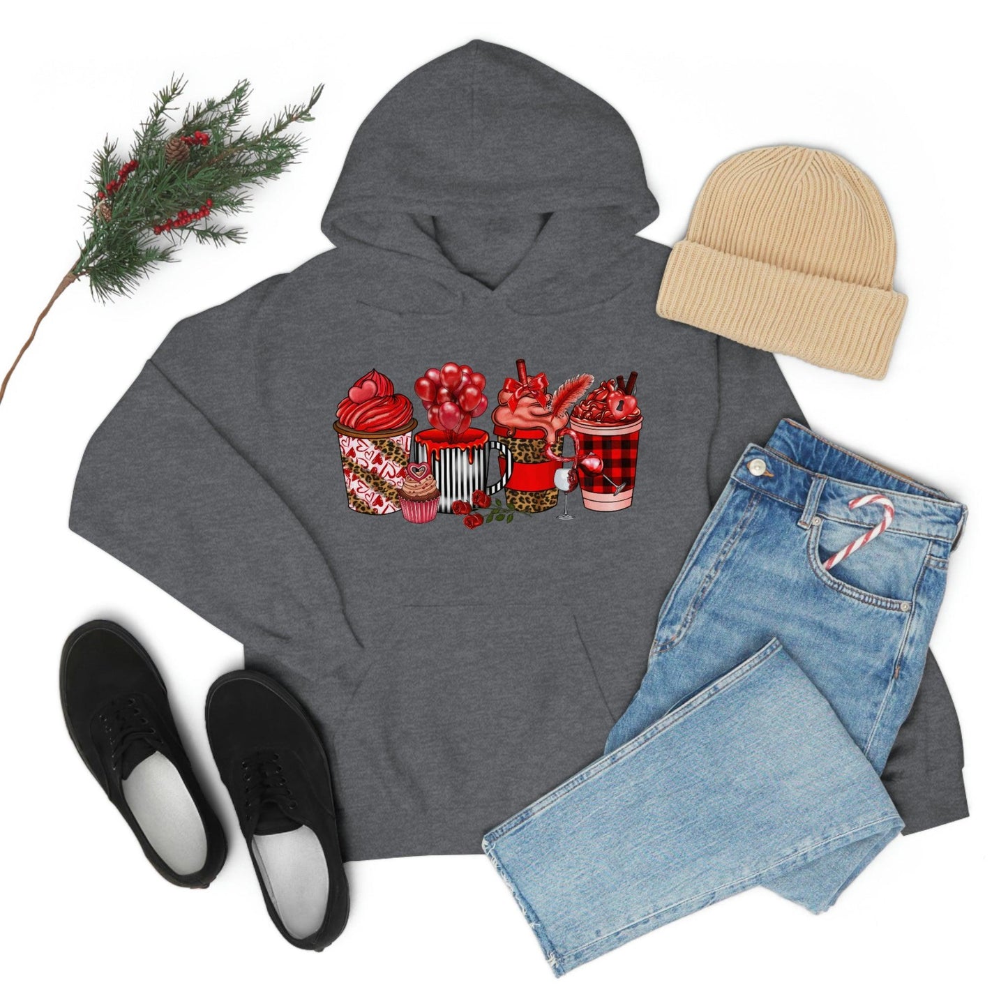 Valentine's day Hooded Sweatshirt (this is all i want for valentine) - Giftsmojo